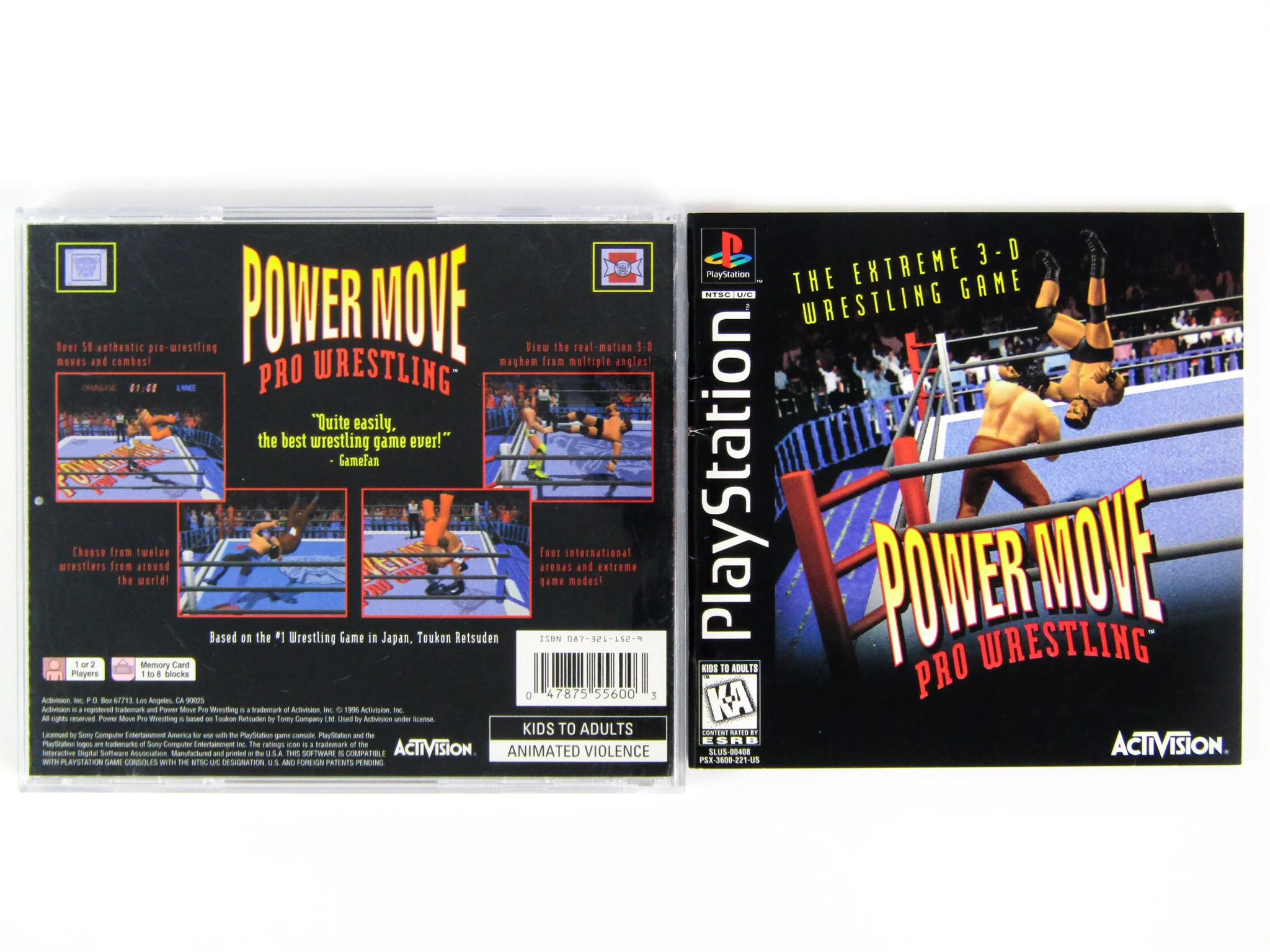 Power Move Pro Wrestling (PlayStation / PS1) - Image 2