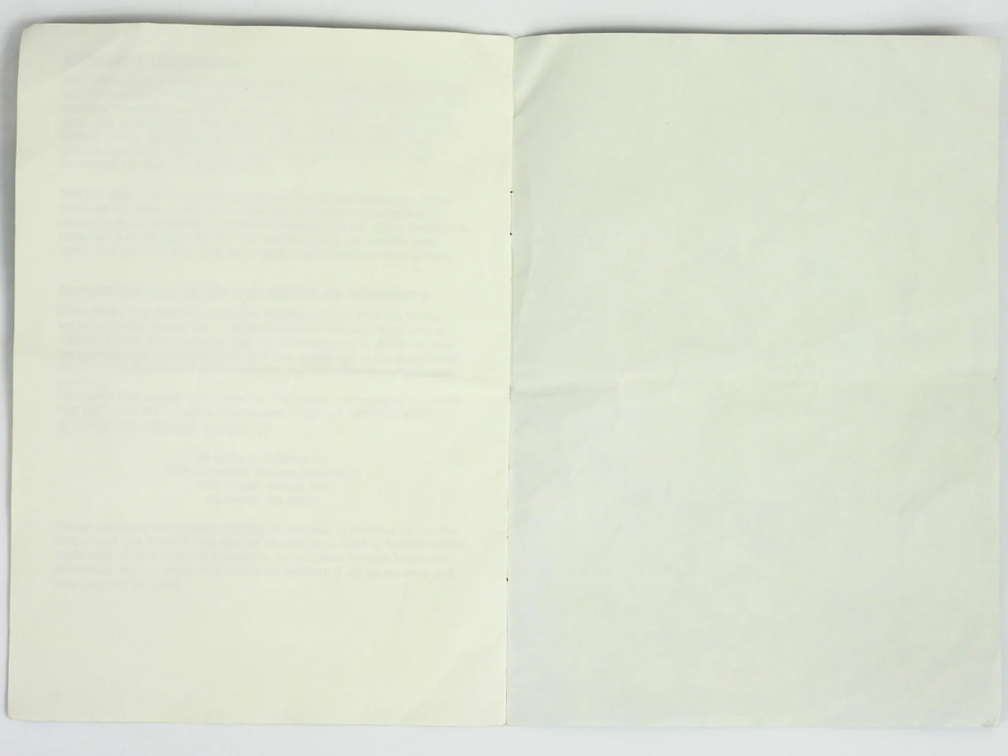 Power Pad NES Instruction Manual [Manual] (Nintendo / NES) - Image 4