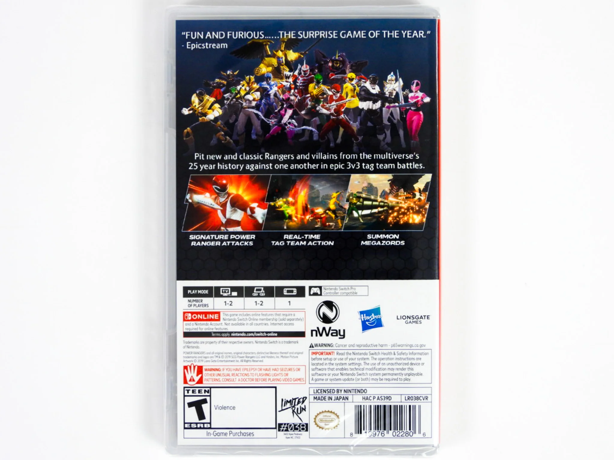 Power Rangers: Battle For The Grid [Mega Edition] [Limited Run Games] (Nintendo Switch) - Image 4
