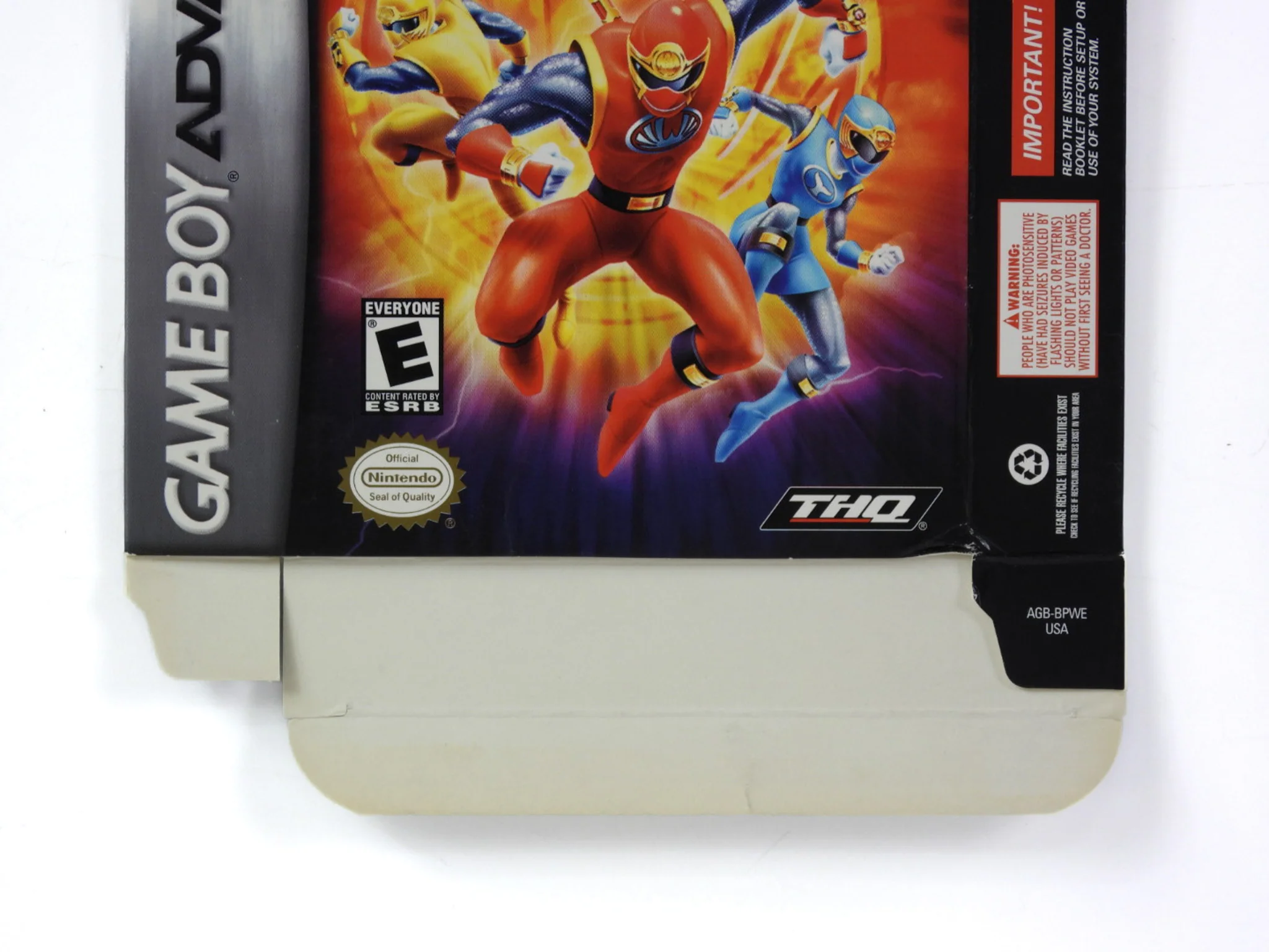 Power Rangers Ninja Storm [Box] (Nintendo Game Boy Advance / GBA) - Image 3