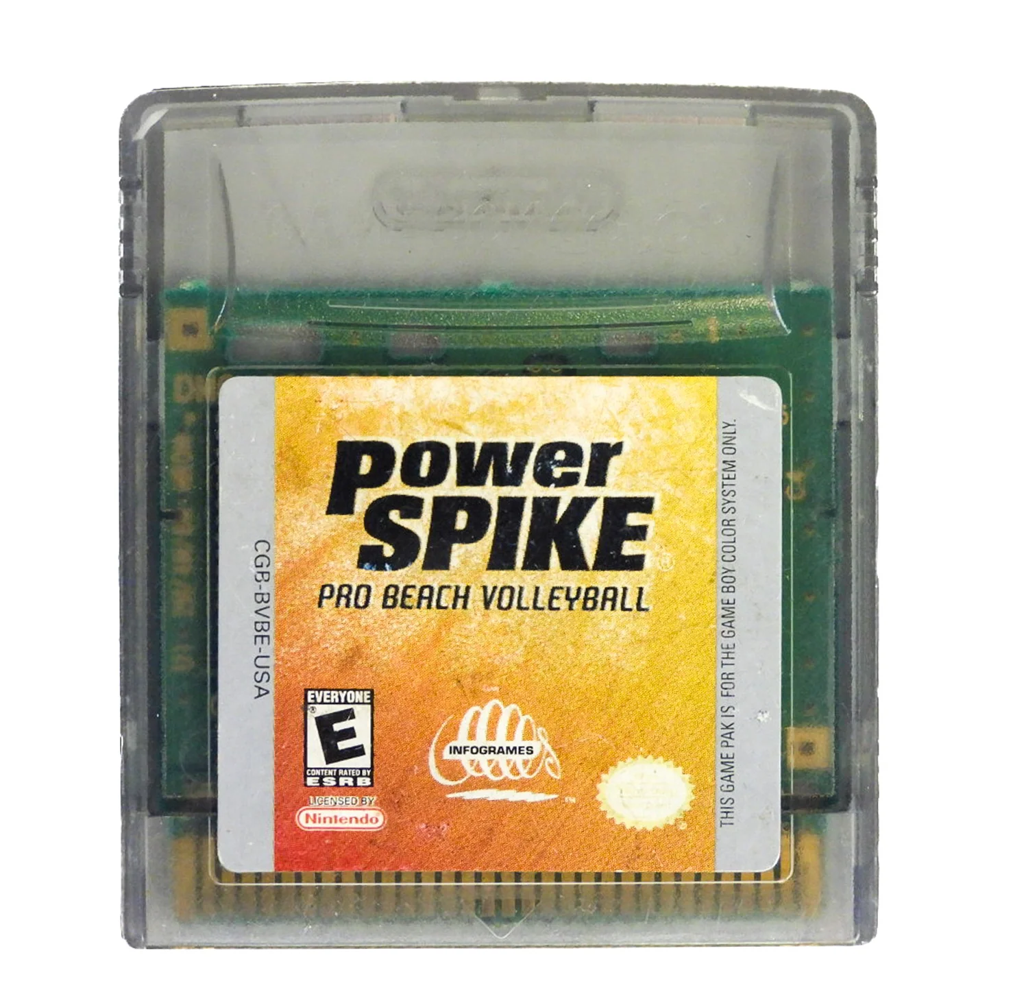 Power Spike Pro Beach Volleyball (Nintendo Game Boy Color / GBC) - Image 2