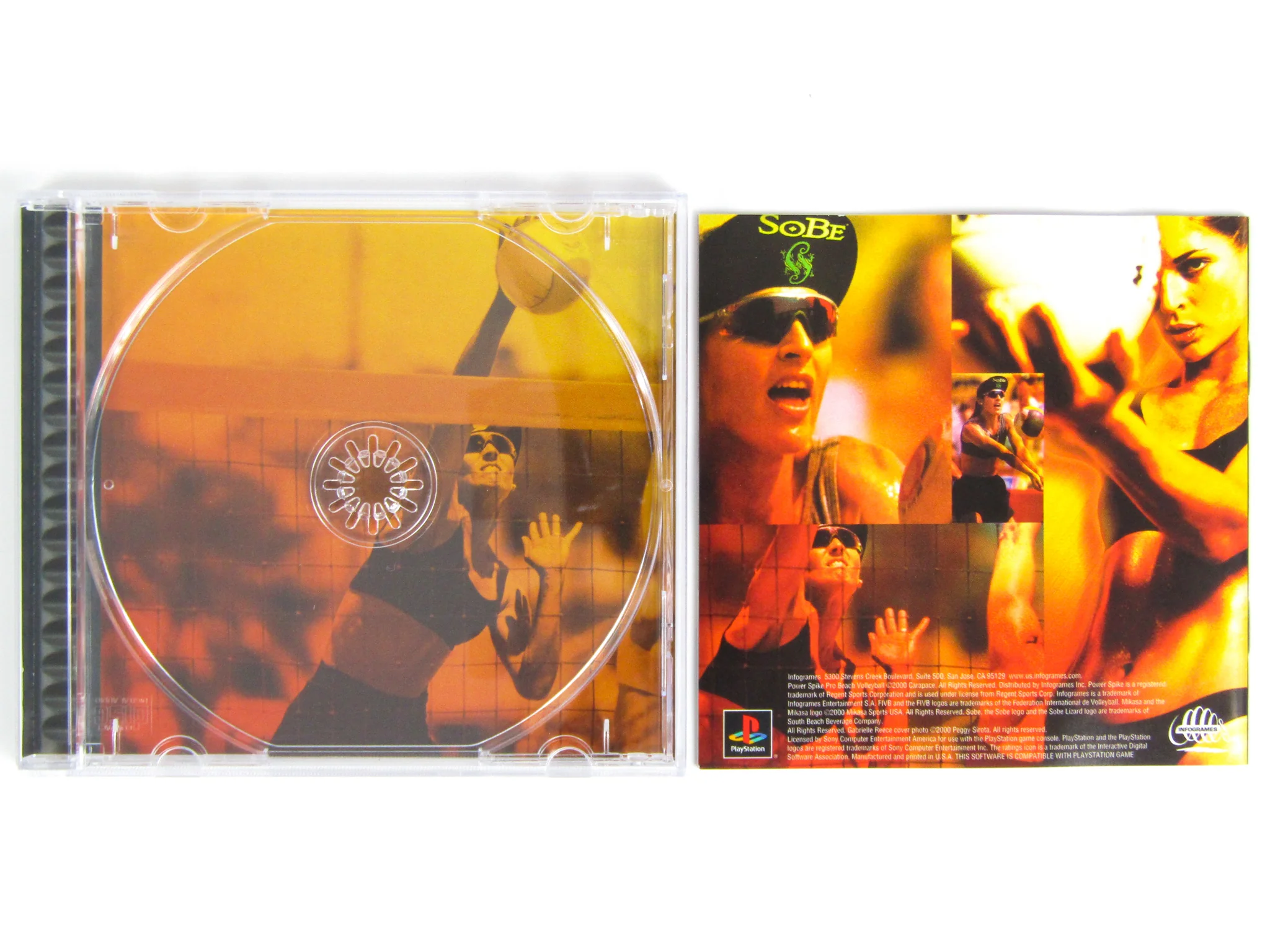 Power Spike Pro Beach Volleyball (PlayStation / PS1) - Image 3