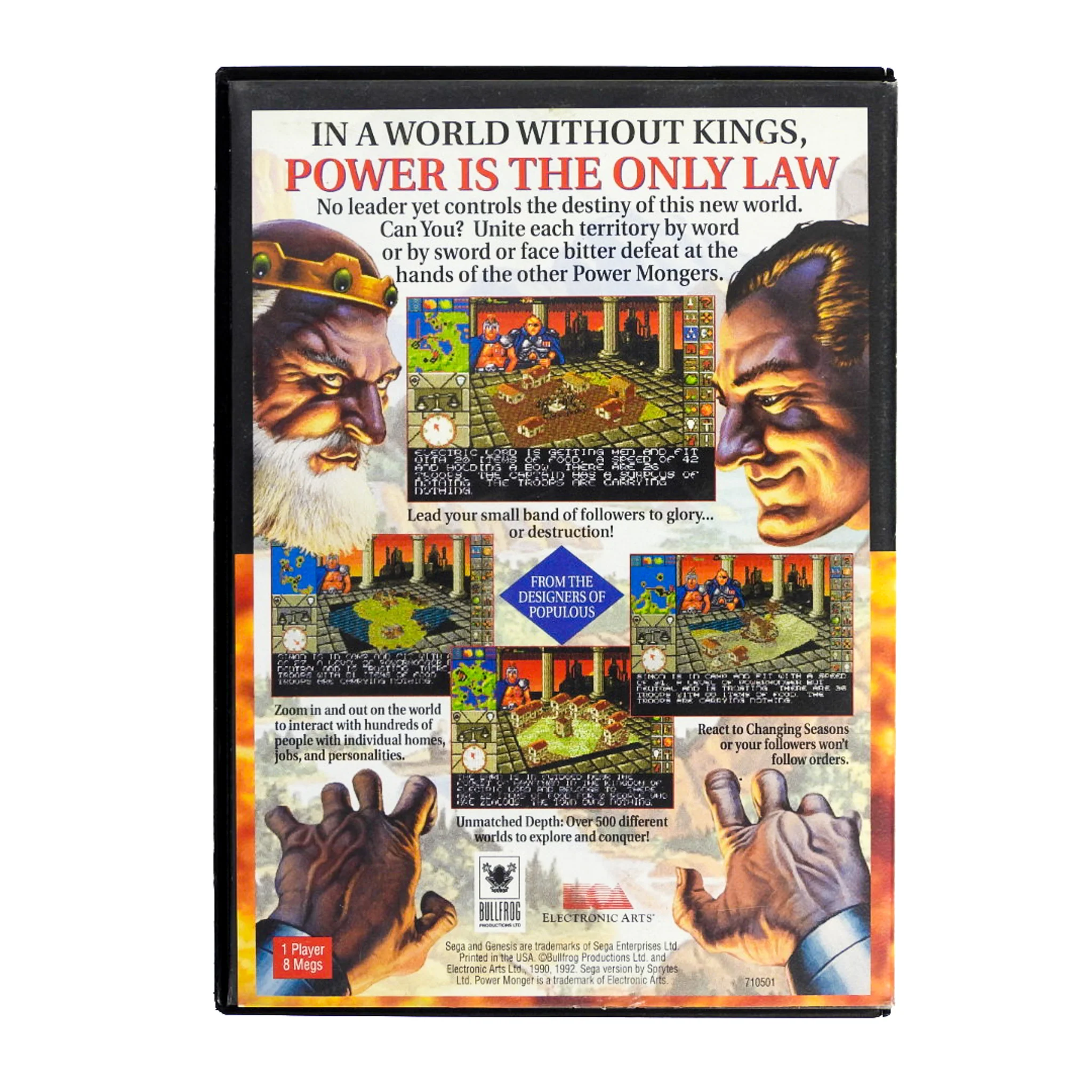 Powermonger (Sega Genesis) - Image 2