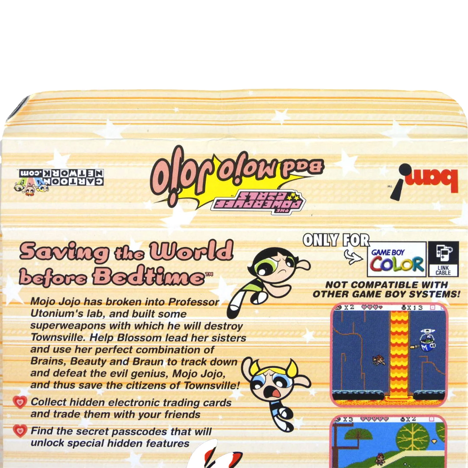Powerpuff Girls: Bad Mojo Jojo (Nintendo Game Boy Color / GBC) - Image 3