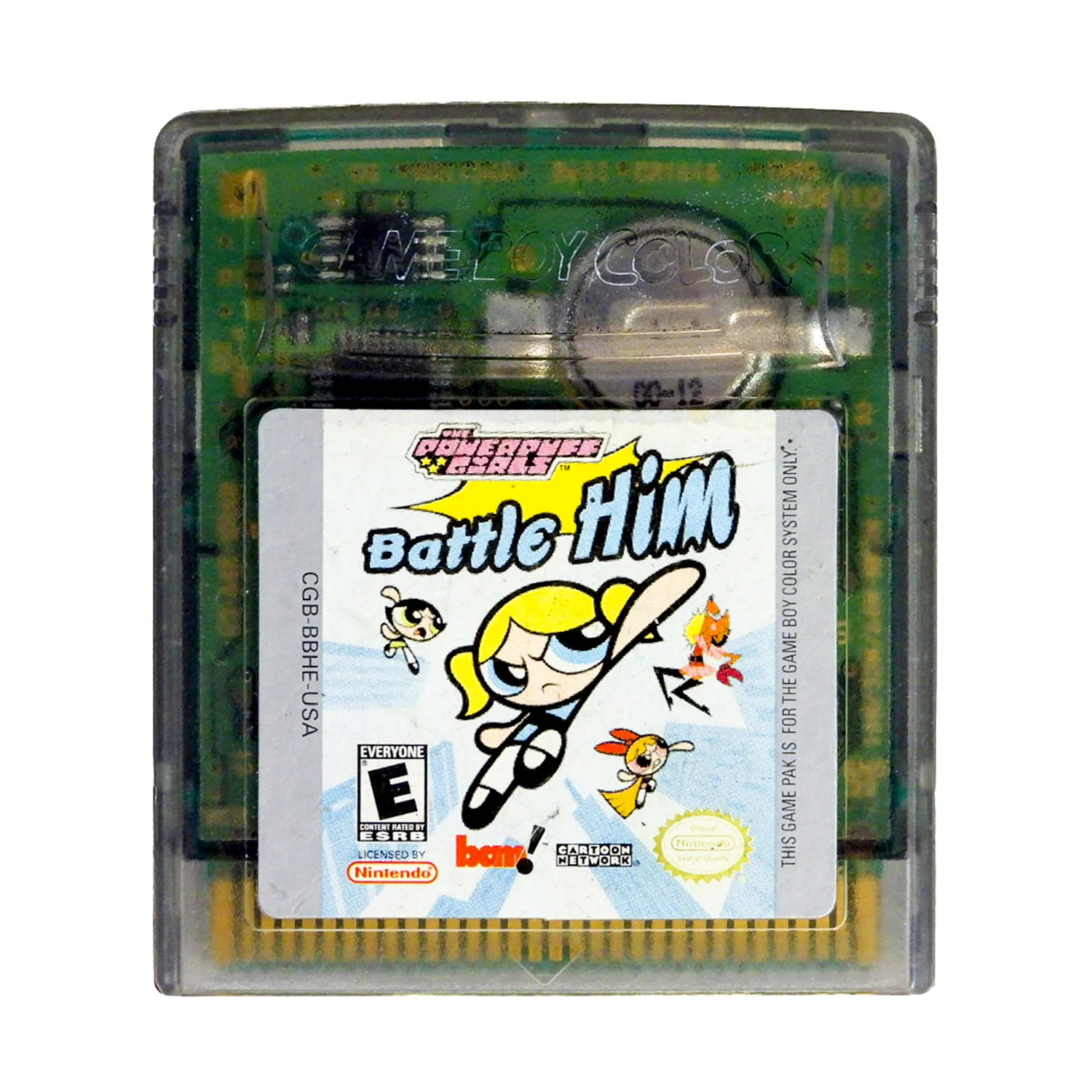 Powerpuff Girls: Battle Him (Nintendo Game Boy Color / GBC) - Image 2