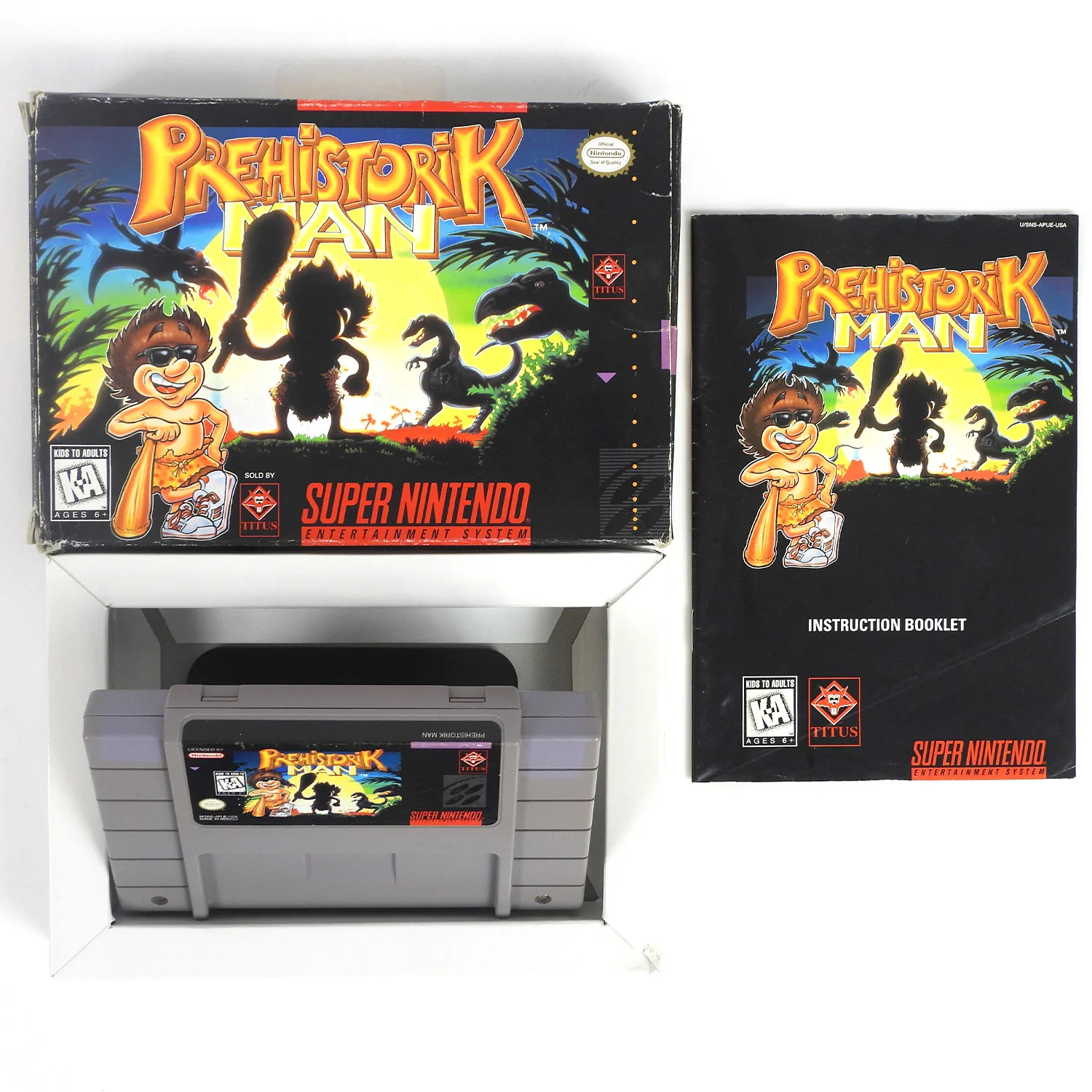 Prehistorik Man (Super Nintendo / SNES)