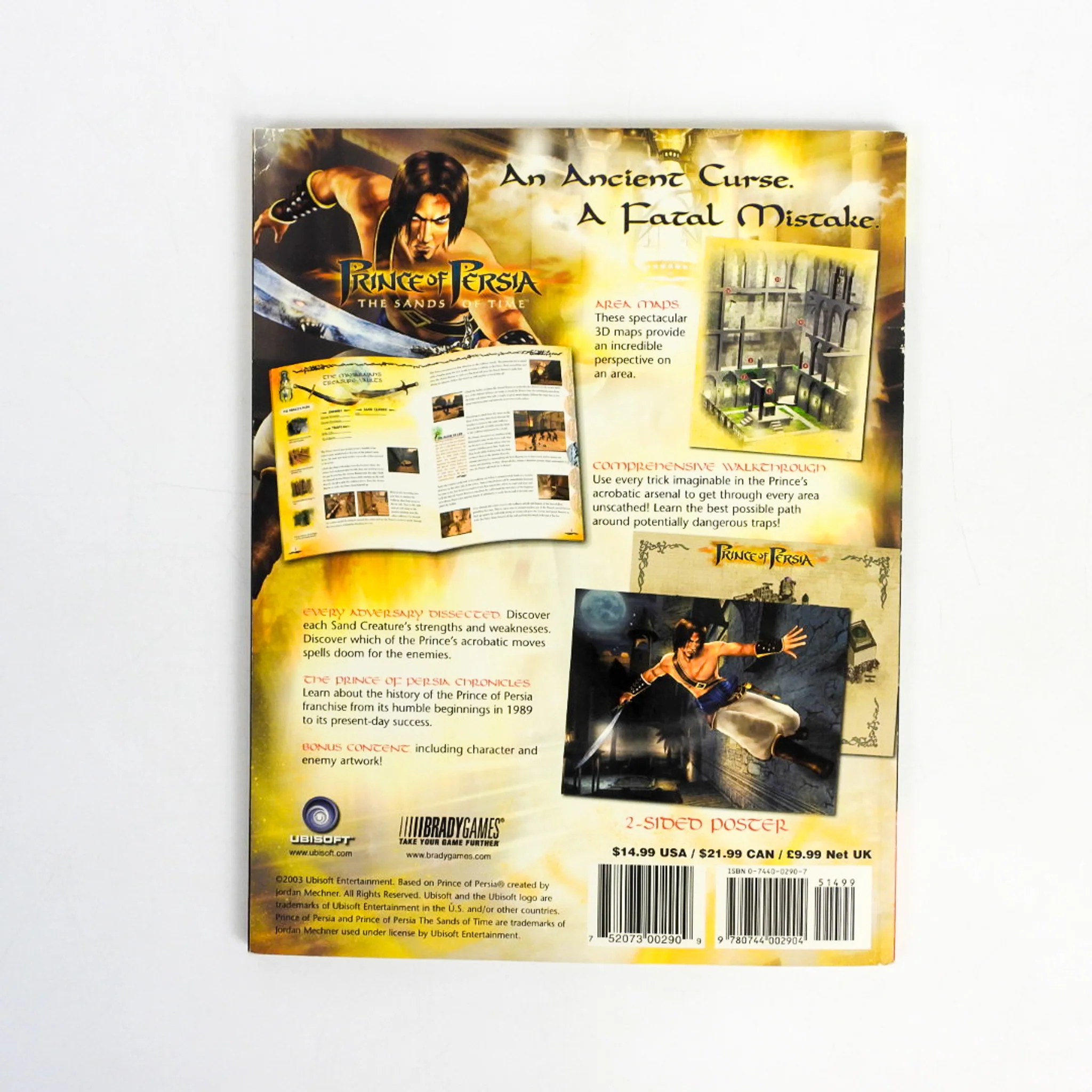 Prince Of Persia Sands Of Time [BradyGames] (Game Guide) - Image 2
