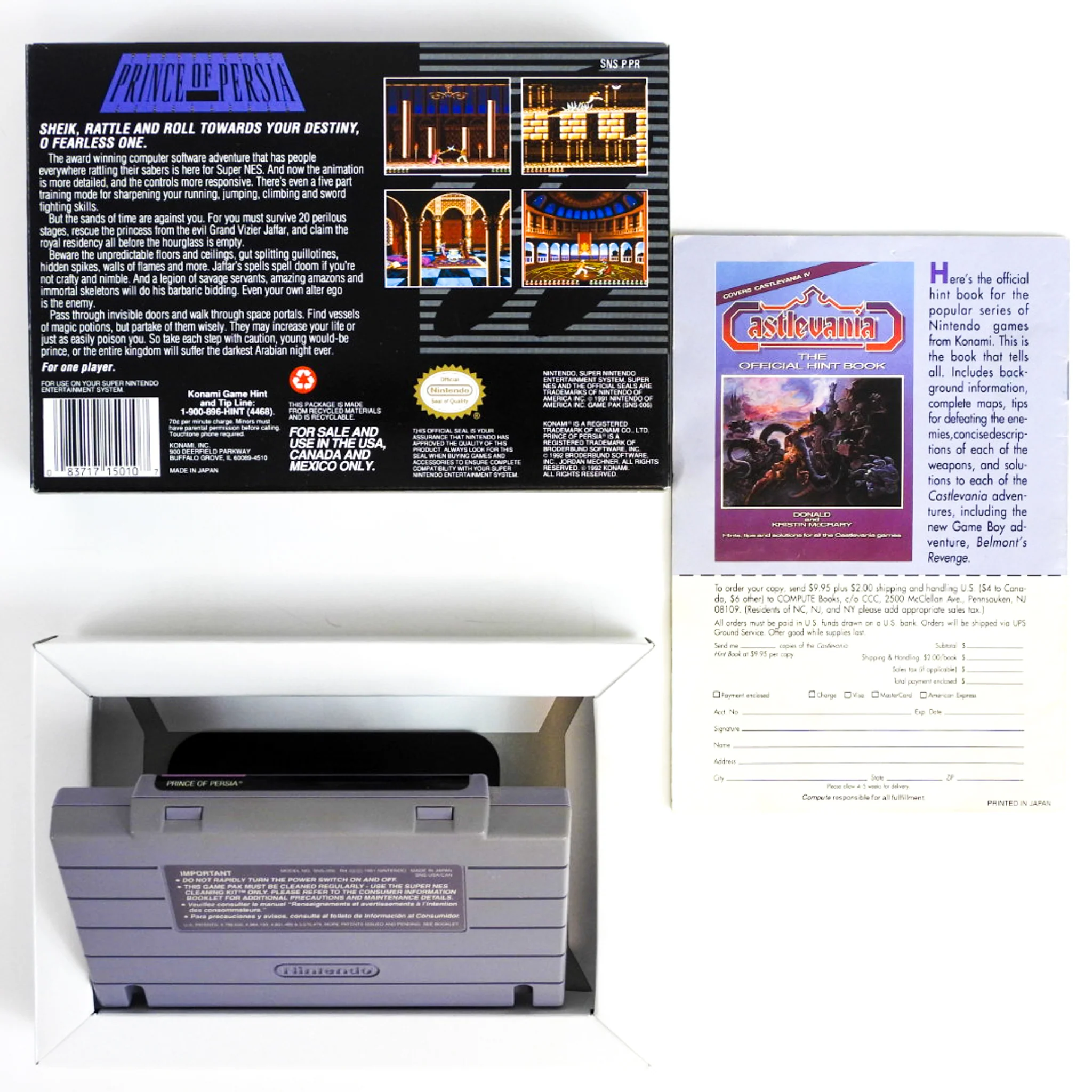 Prince Of Persia (Super Nintendo / SNES) - Image 2