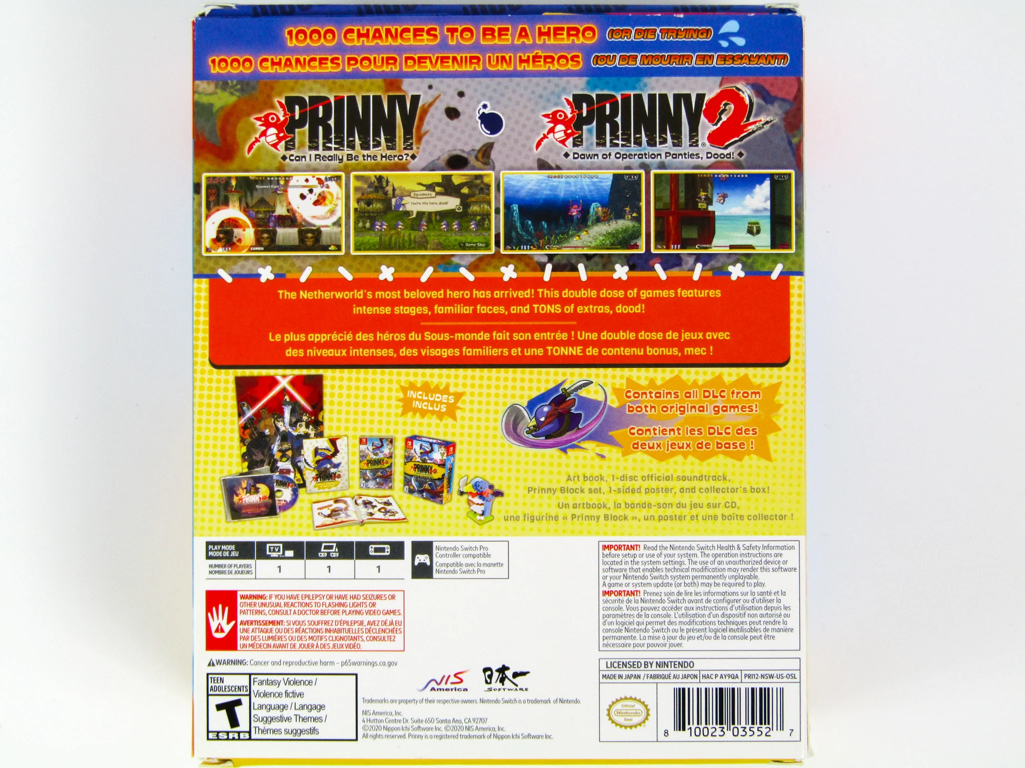 Prinny 1+2: Exploded And Reloaded [Just Desserts Edition] (Nintendo Switch) - Image 6