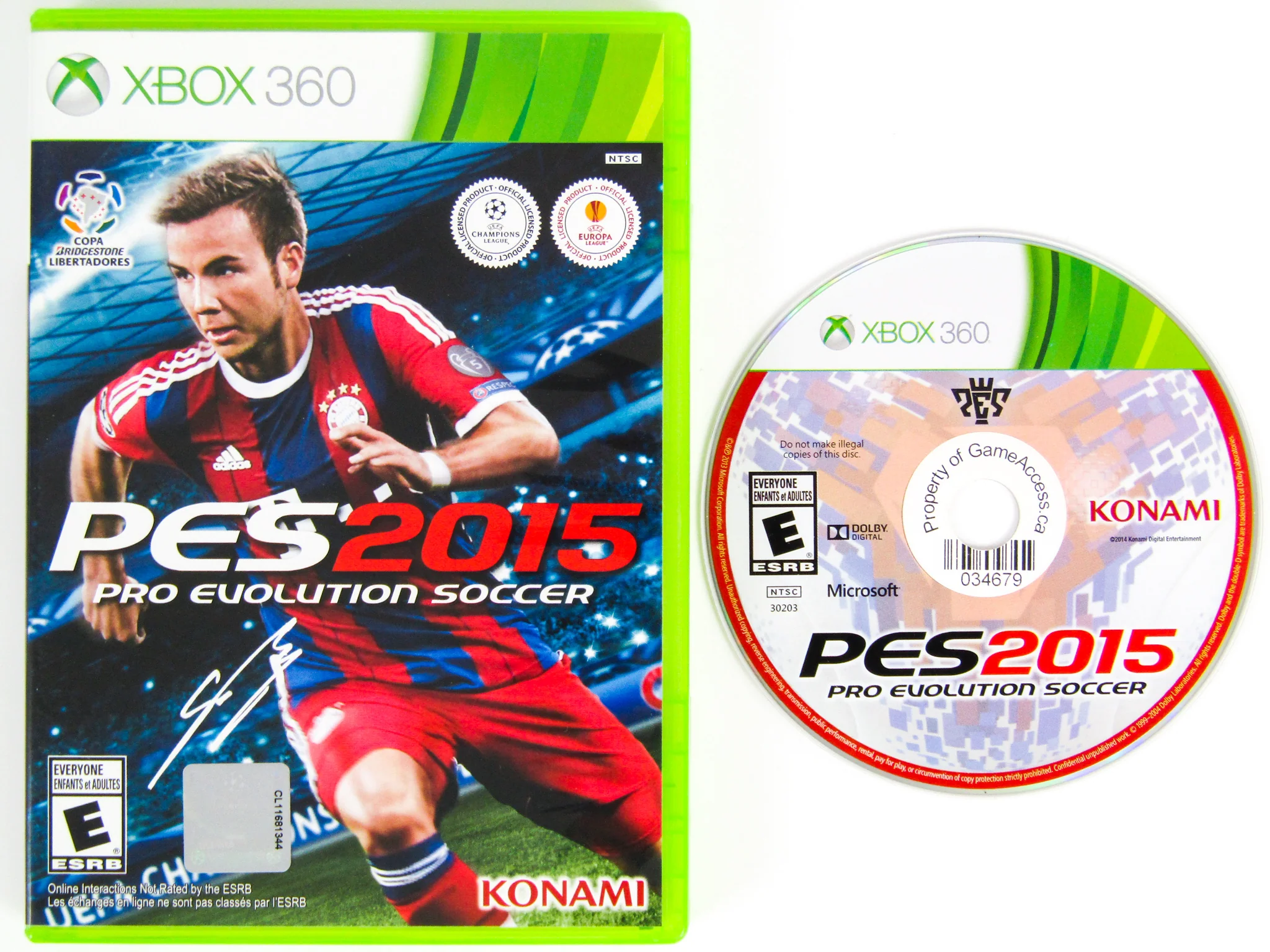 Pro Evolution Soccer 2015 (Xbox 360) - Image 2
