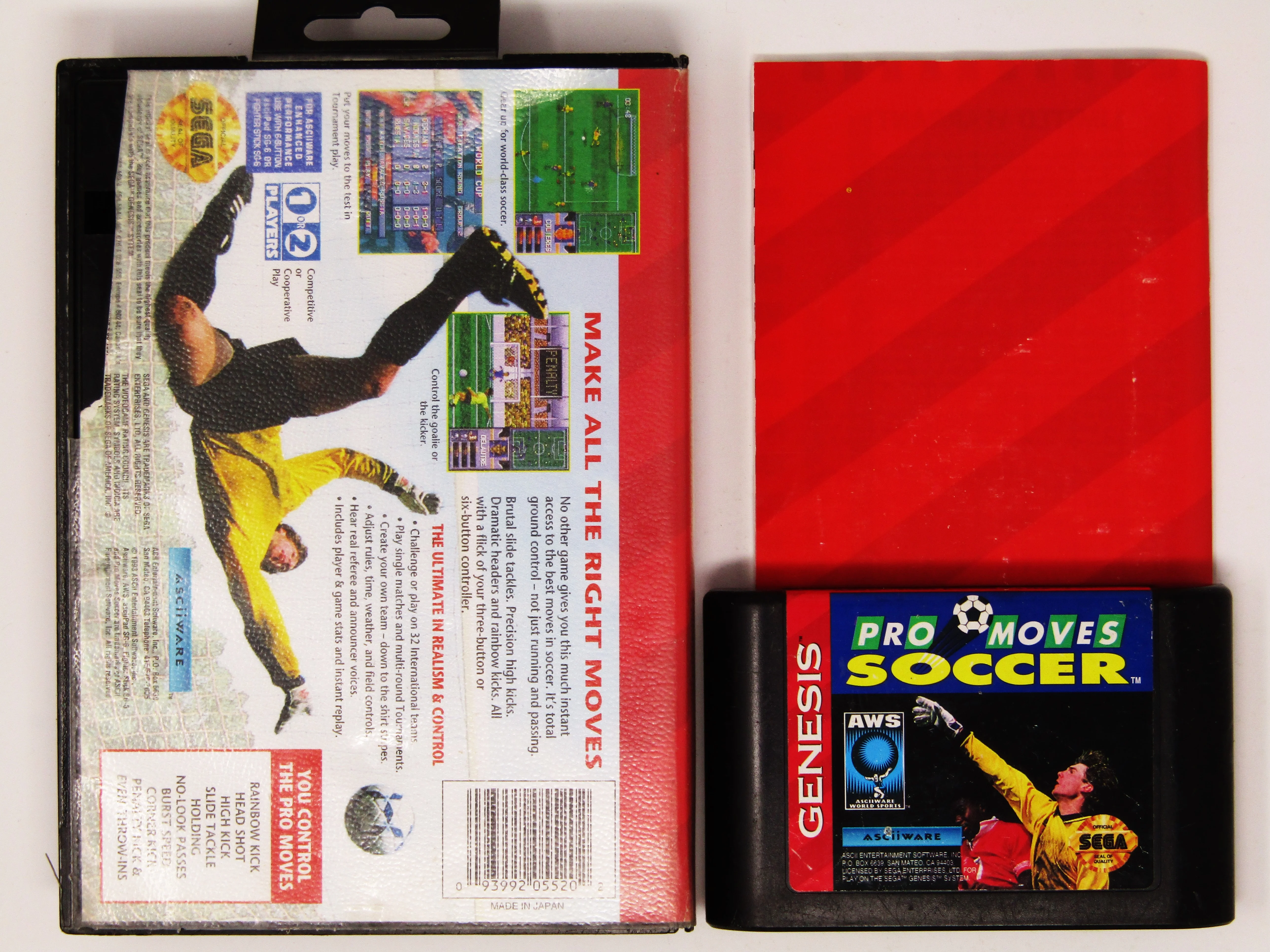Pro Moves Soccer (Sega Genesis) - Image 2