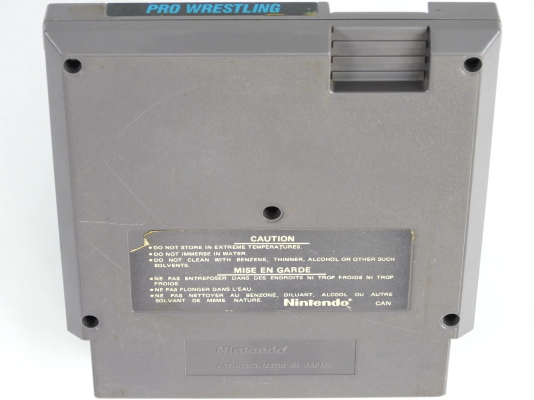 Pro Wrestling [5 Screw] (Nintendo / NES) - Image 4