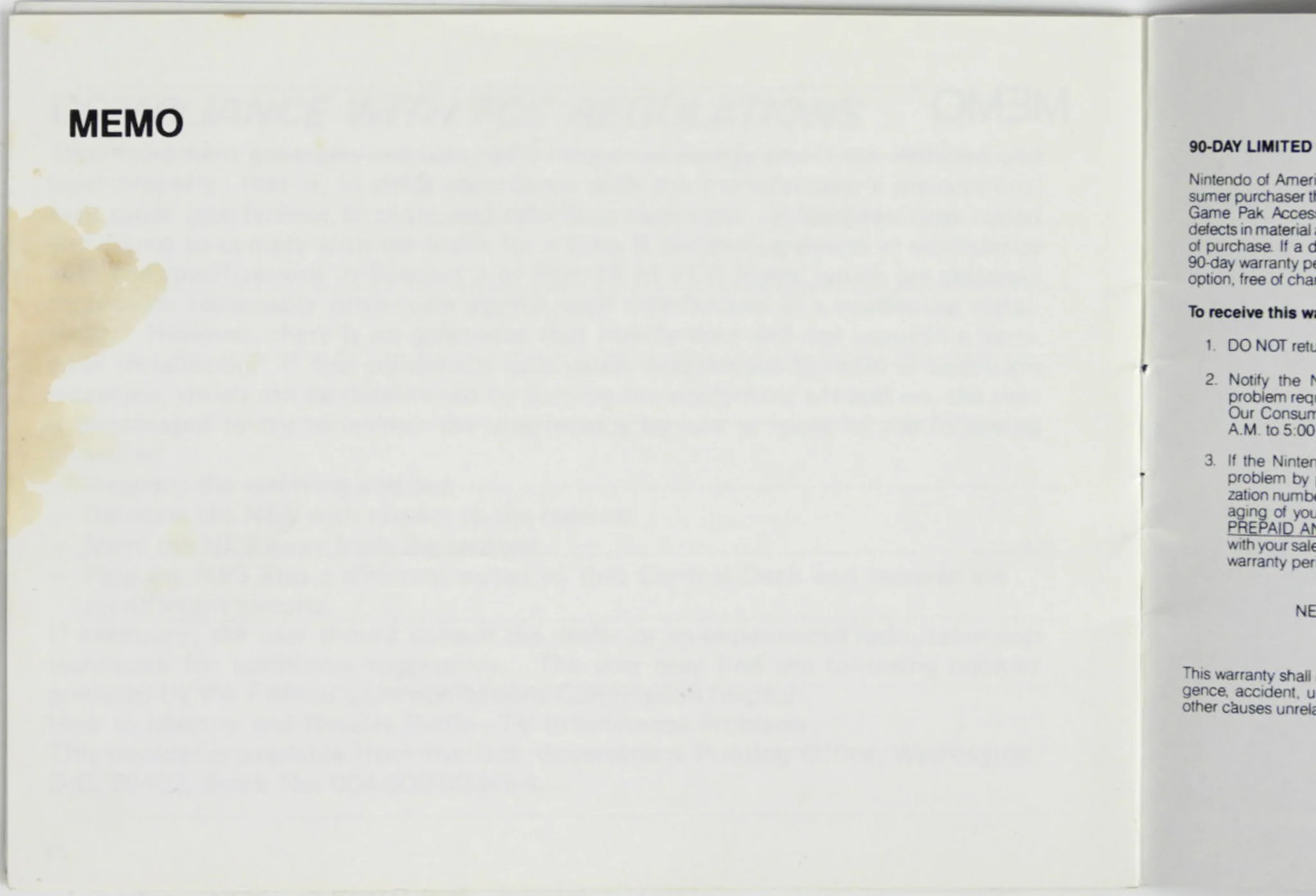 Pro Wrestling [Manual] (Nintendo / NES) - Image 8