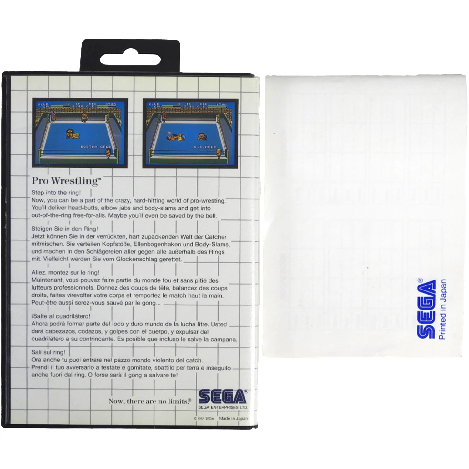 Pro Wrestling [PAL] (Sega Master System) - Image 2