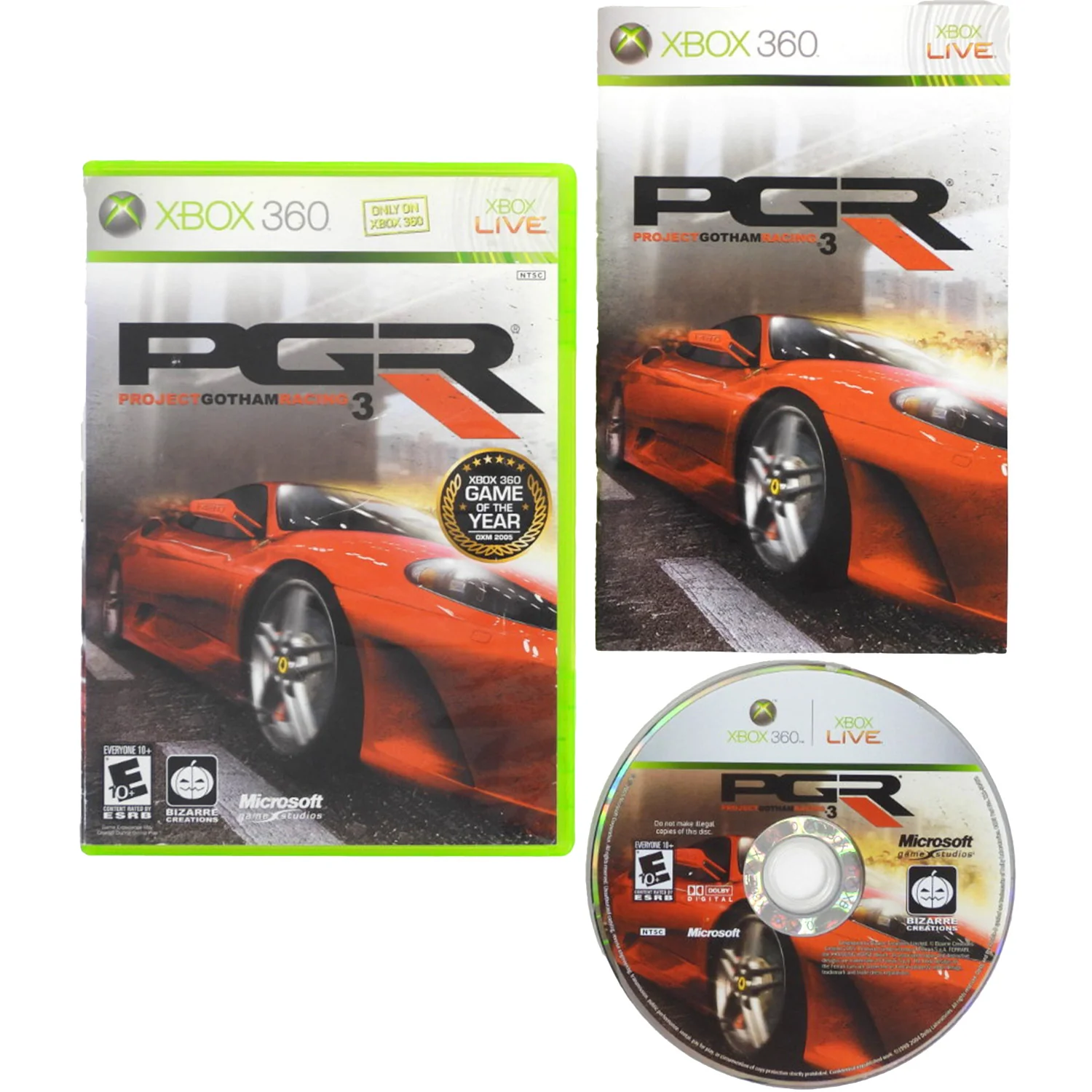 Project Gotham Racing 3 [Not For Resale] (Xbox 360)