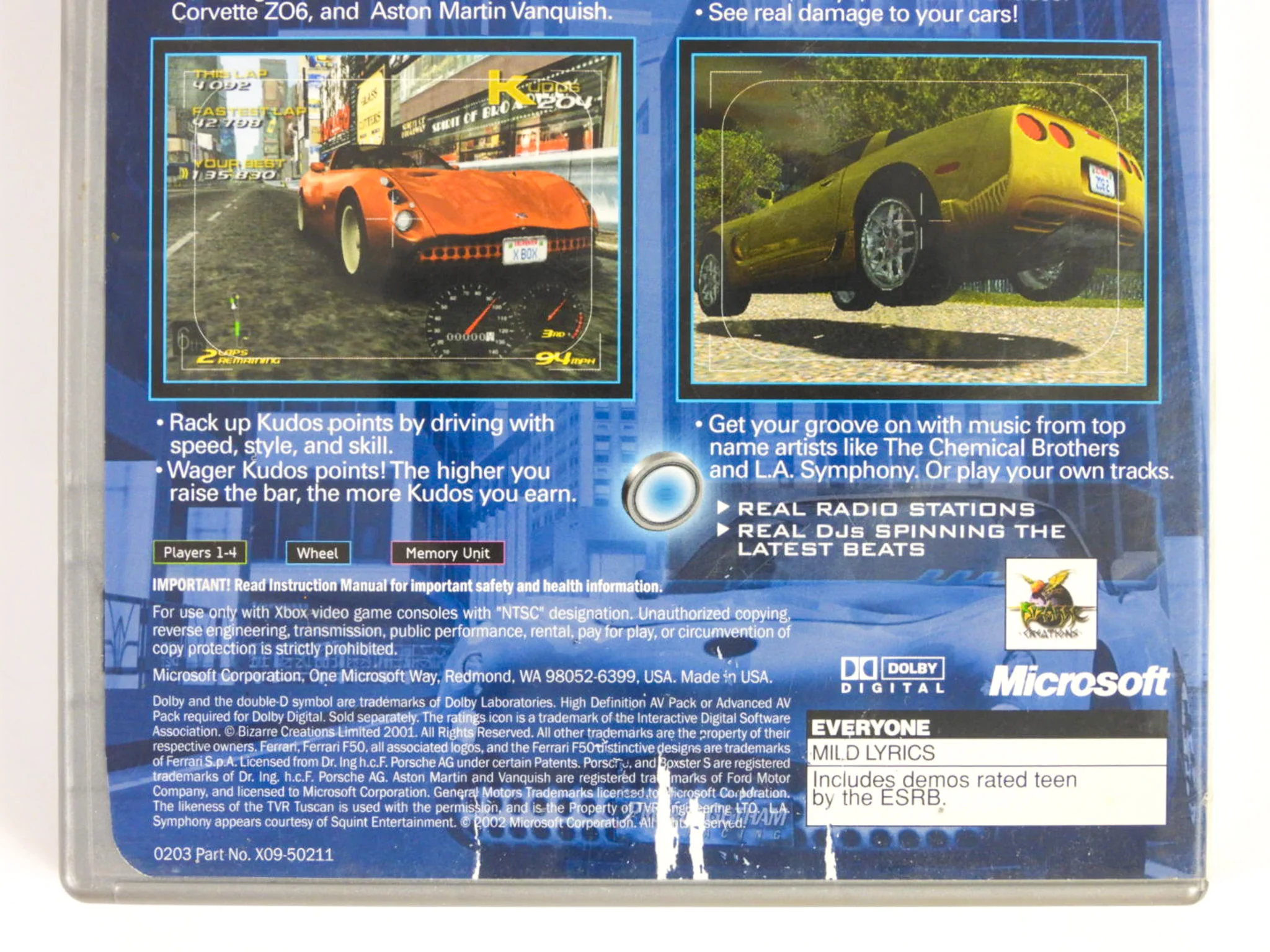 Project Gotham Racing [Platinum Hits] (Xbox) - Image 5
