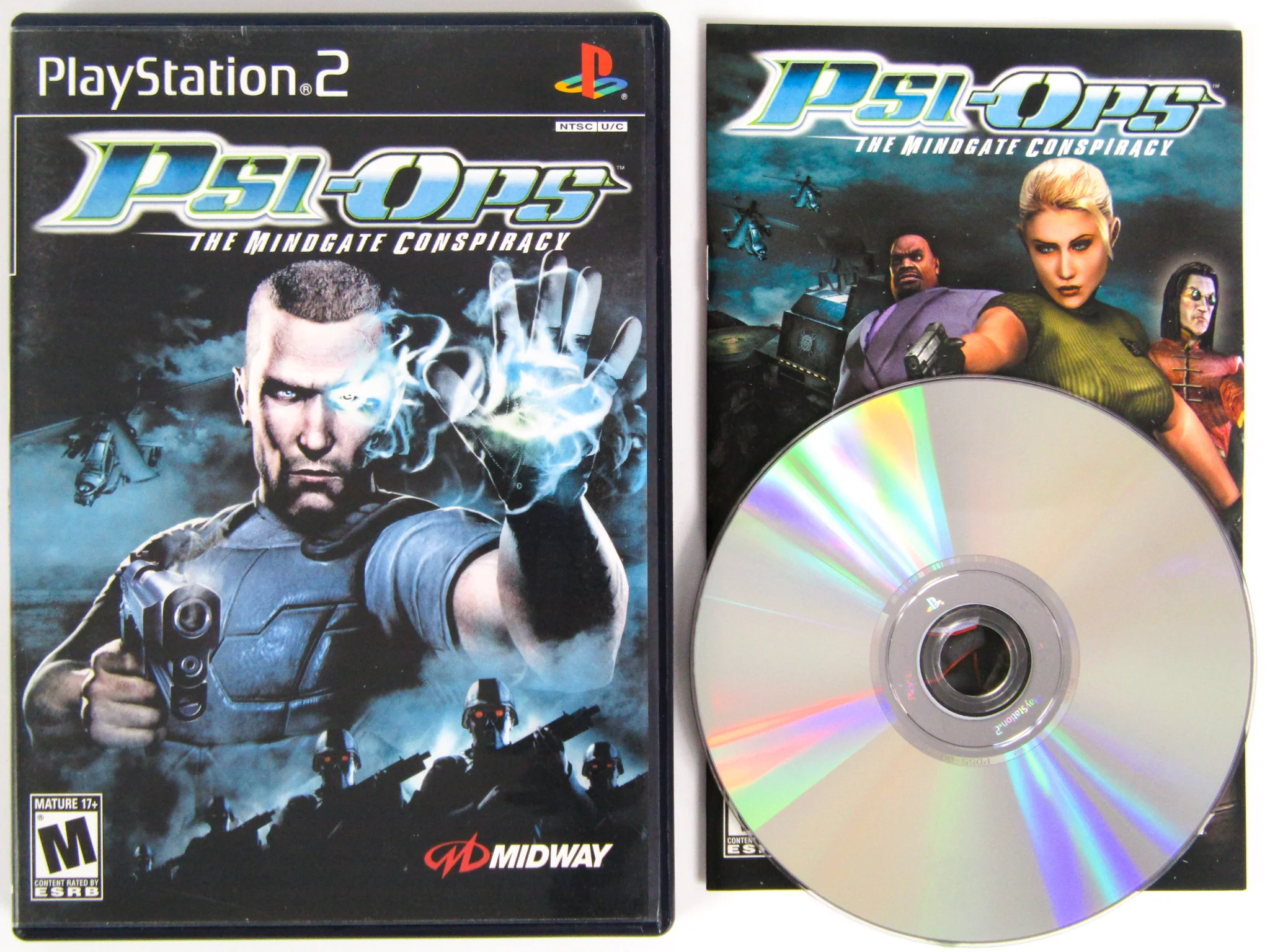 Psi-Ops Mindgate Conspiracy (PlayStation 2 / PS2)