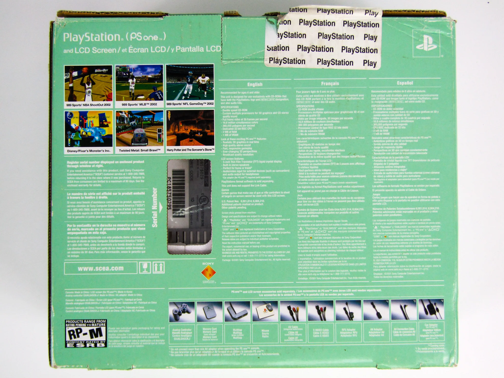 PSOne Slim System [LCD Screen Combo] (PS1) - Image 7