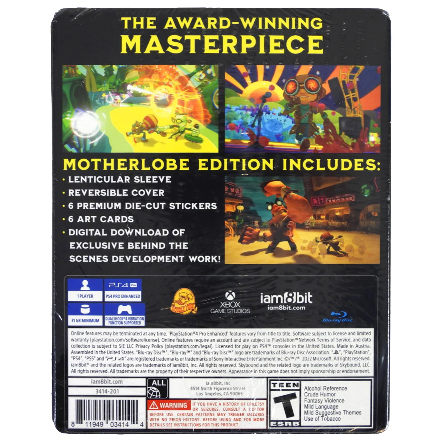 Psychonauts 2 [Motherlobe Edition] (PlayStation 4 / PS4) - Image 2