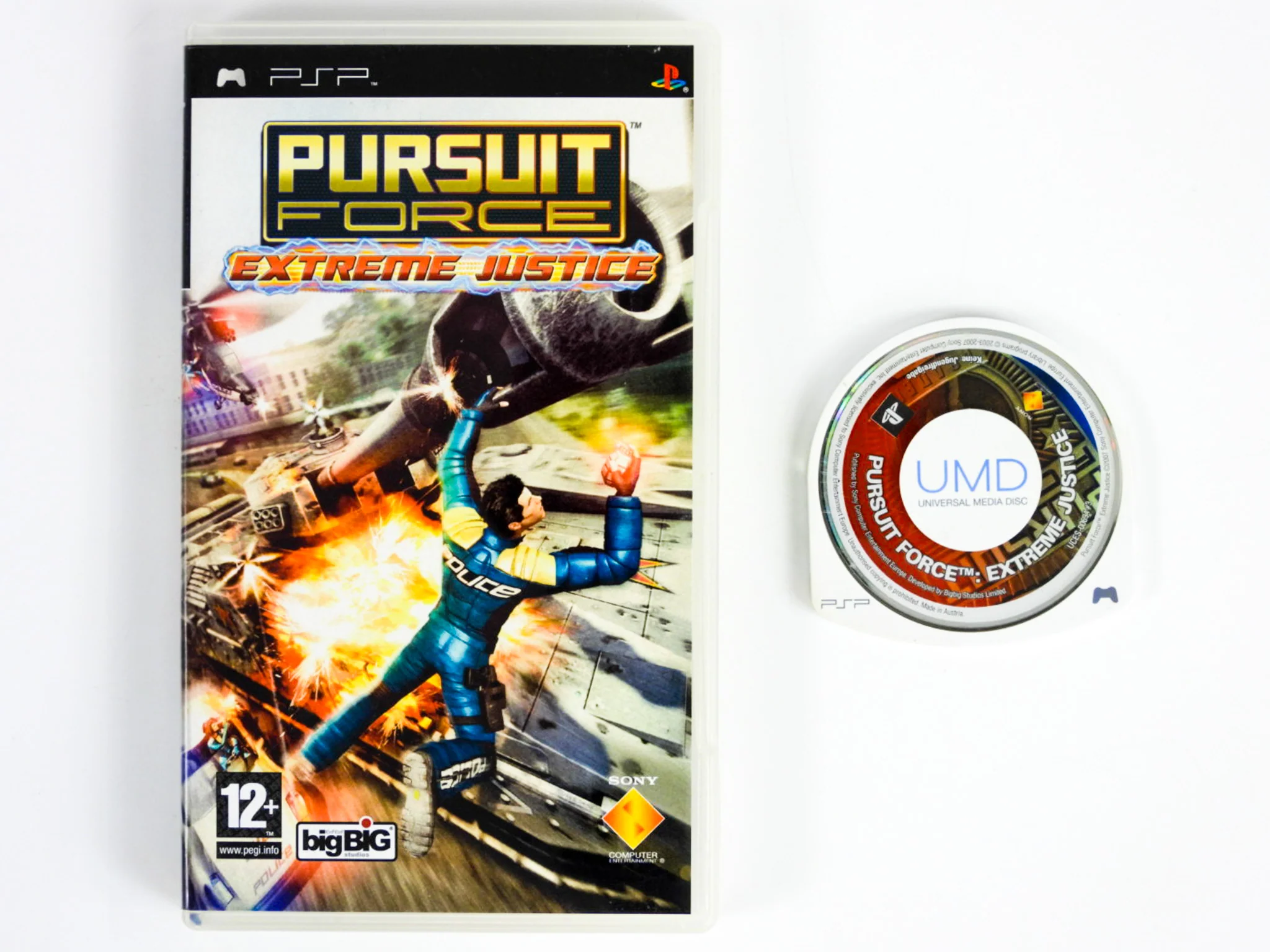 Pursuit Force: Extreme Justice [PAL] (PlayStation Portable / PSP)