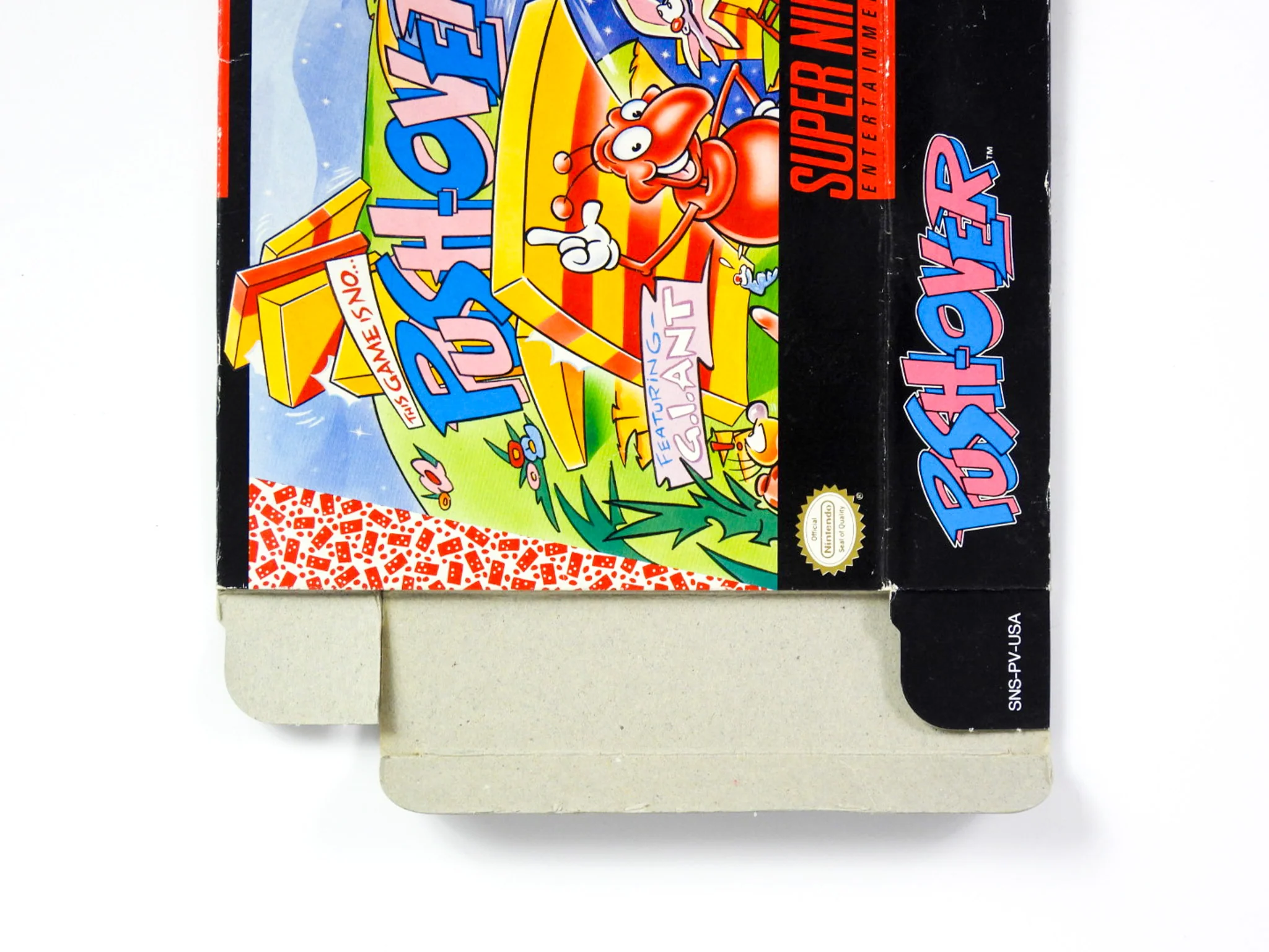 Push-Over [Box] (Super Nintendo / SNES) - Image 3