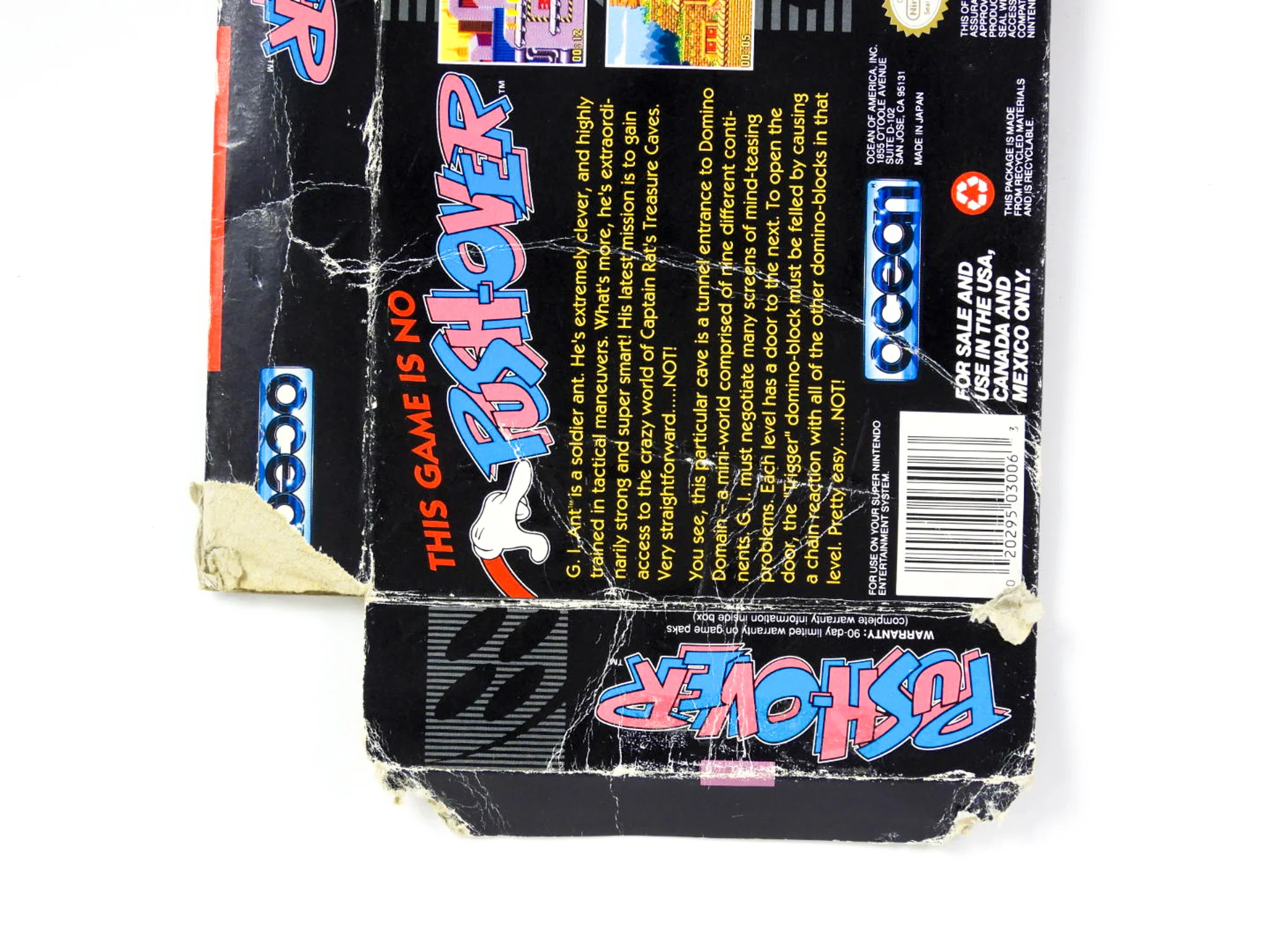 Push-Over [Box] (Super Nintendo / SNES) - Image 5