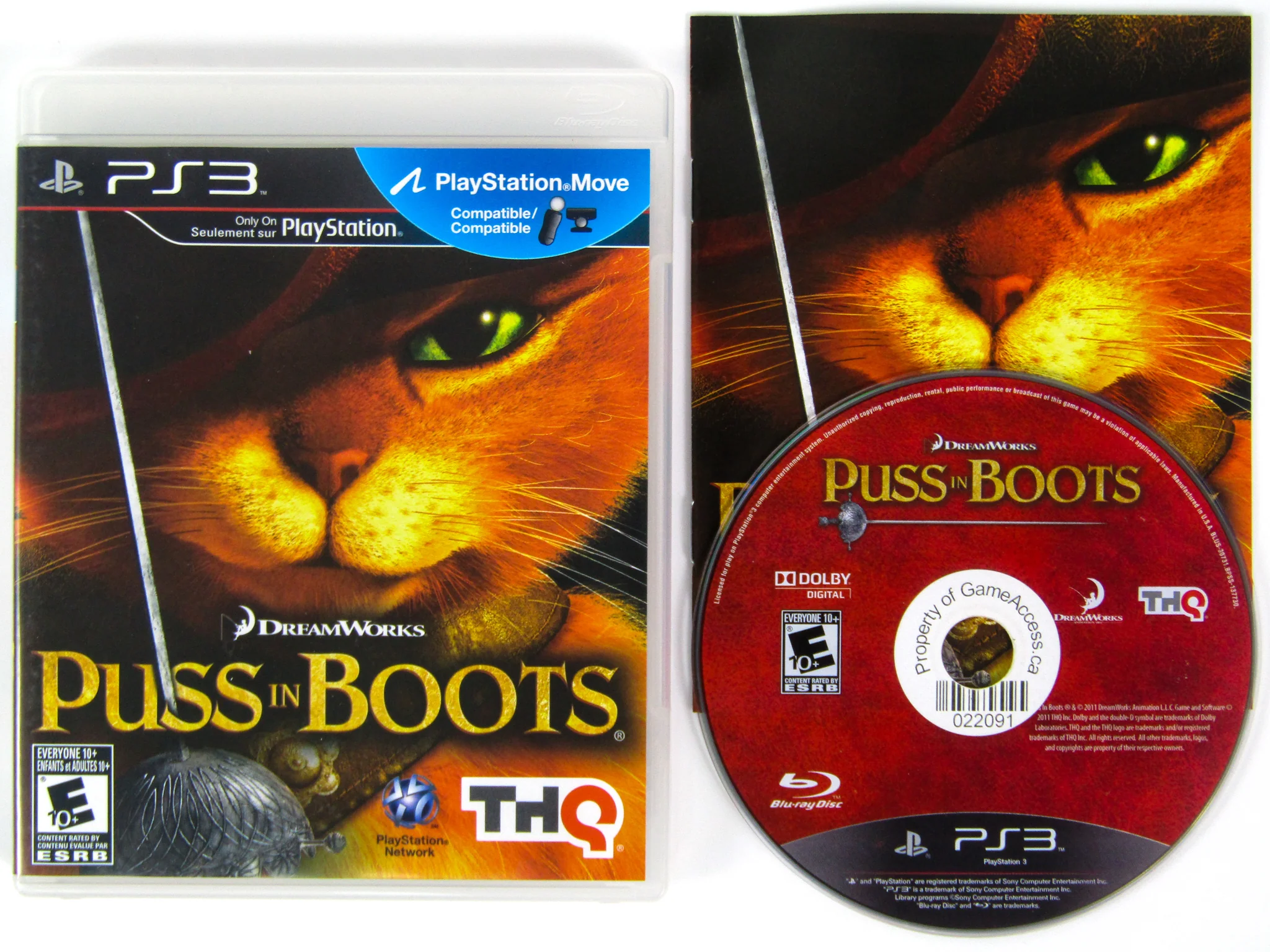 Puss In Boots (PlayStation 3 / PS3) - Image 2