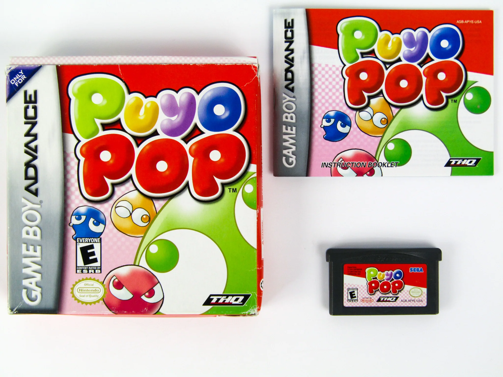 Puyo Pop (Nintendo Game Boy Advance / GBA)