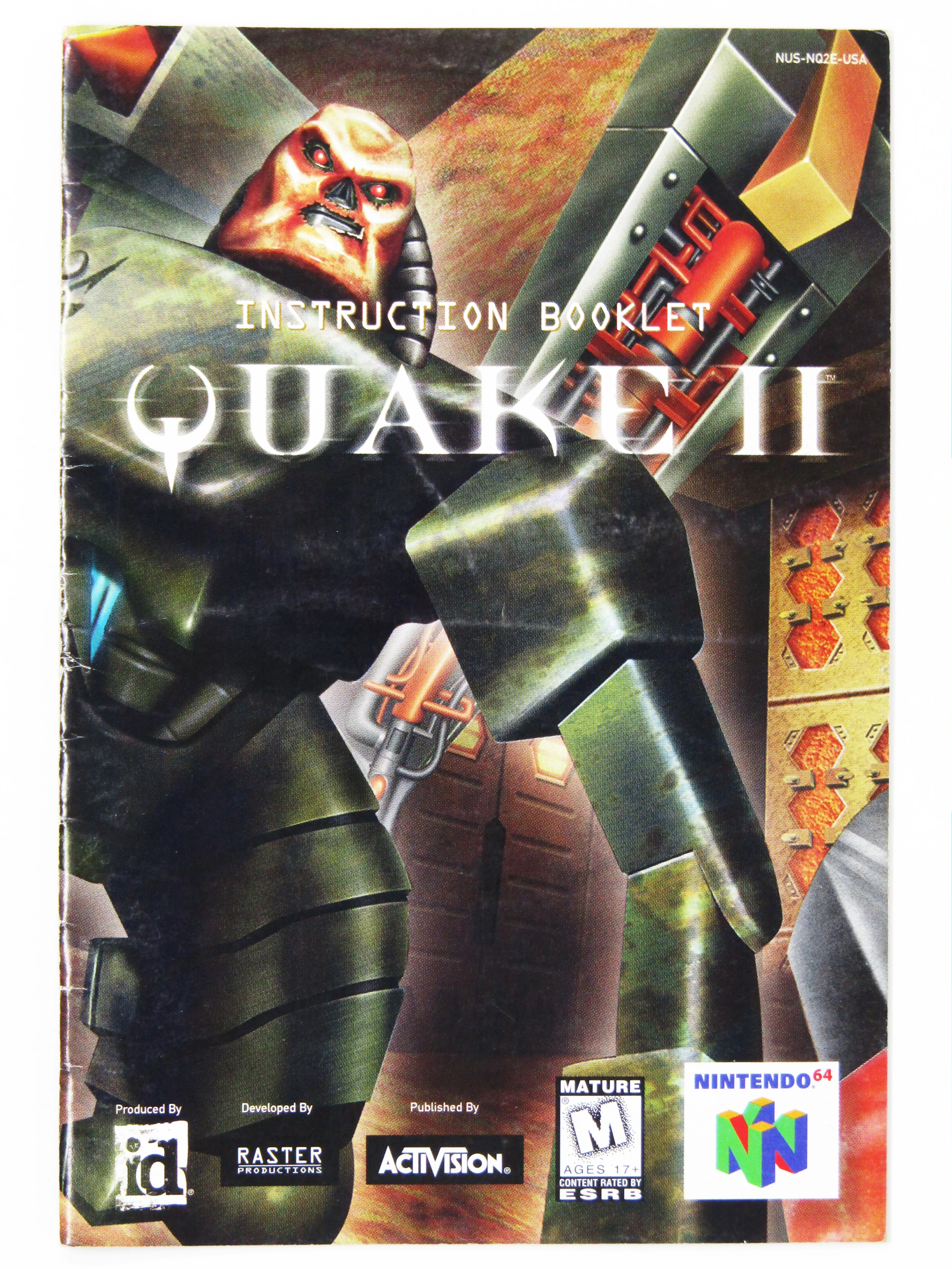 Quake II 2 [Manual] (Nintendo 64 / N64) - Image 3