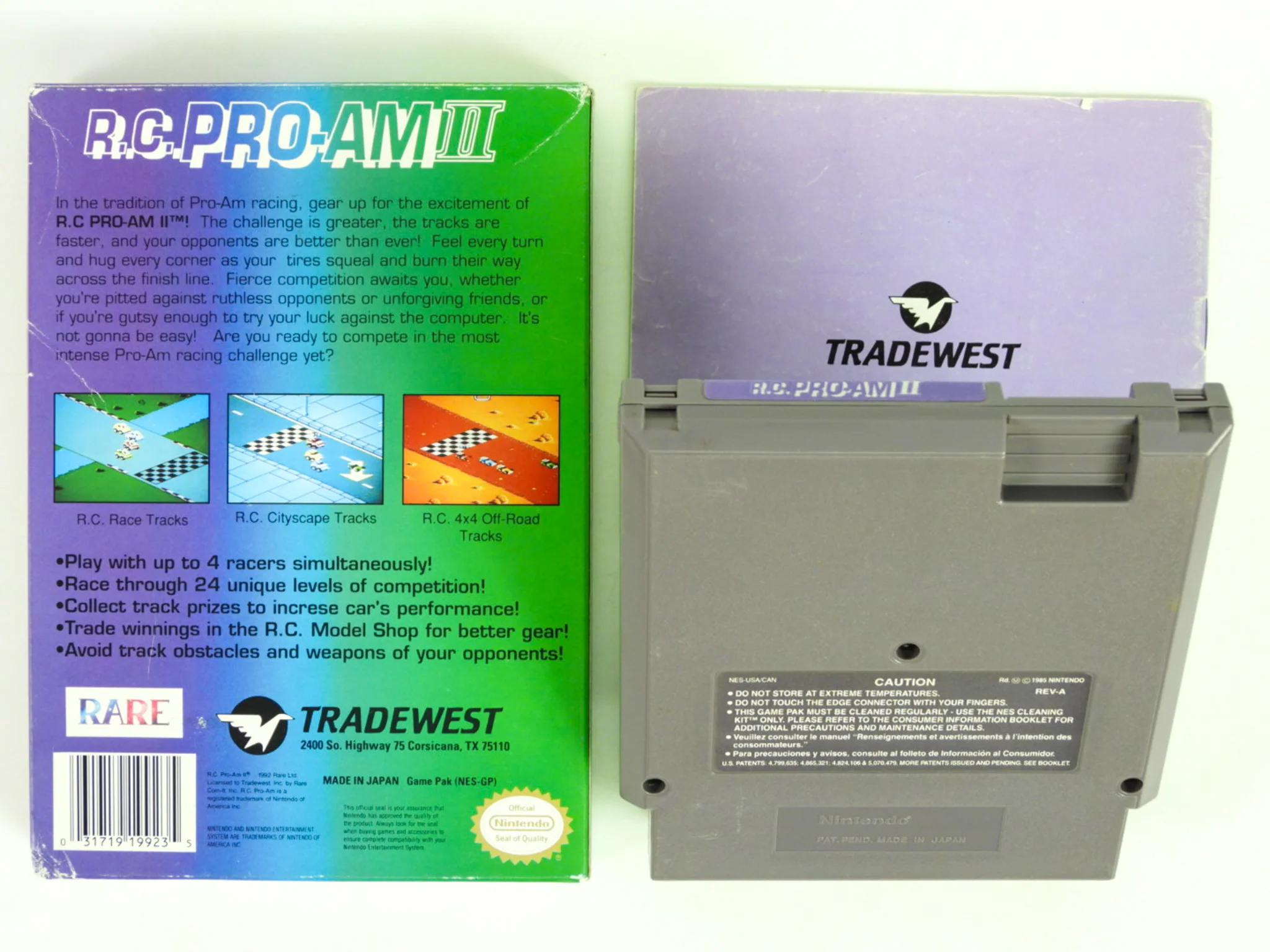 R.C. Pro-AM II 2 (Nintendo / NES) - Image 2