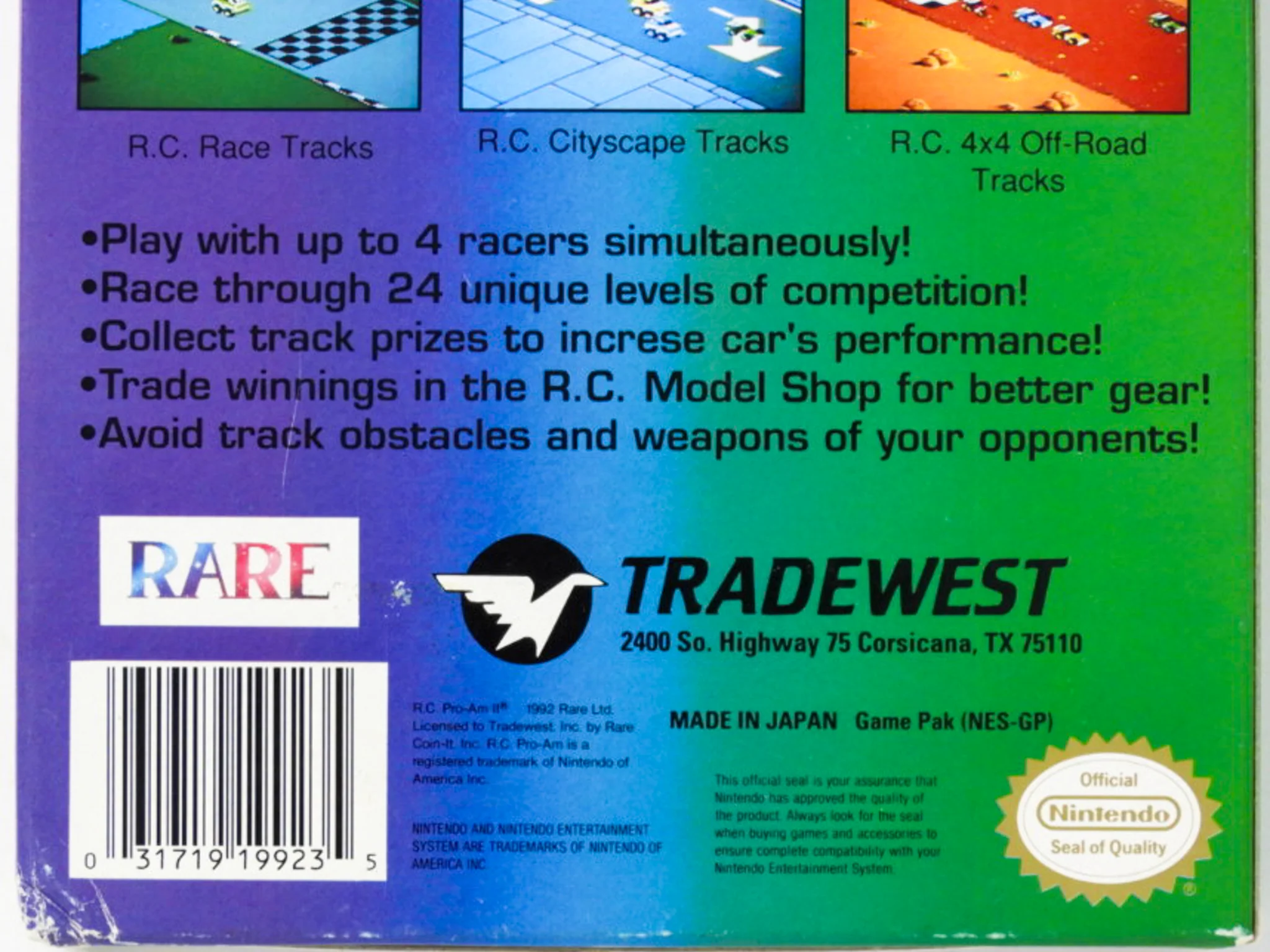 R.C. Pro-AM II 2 (Nintendo / NES) - Image 4
