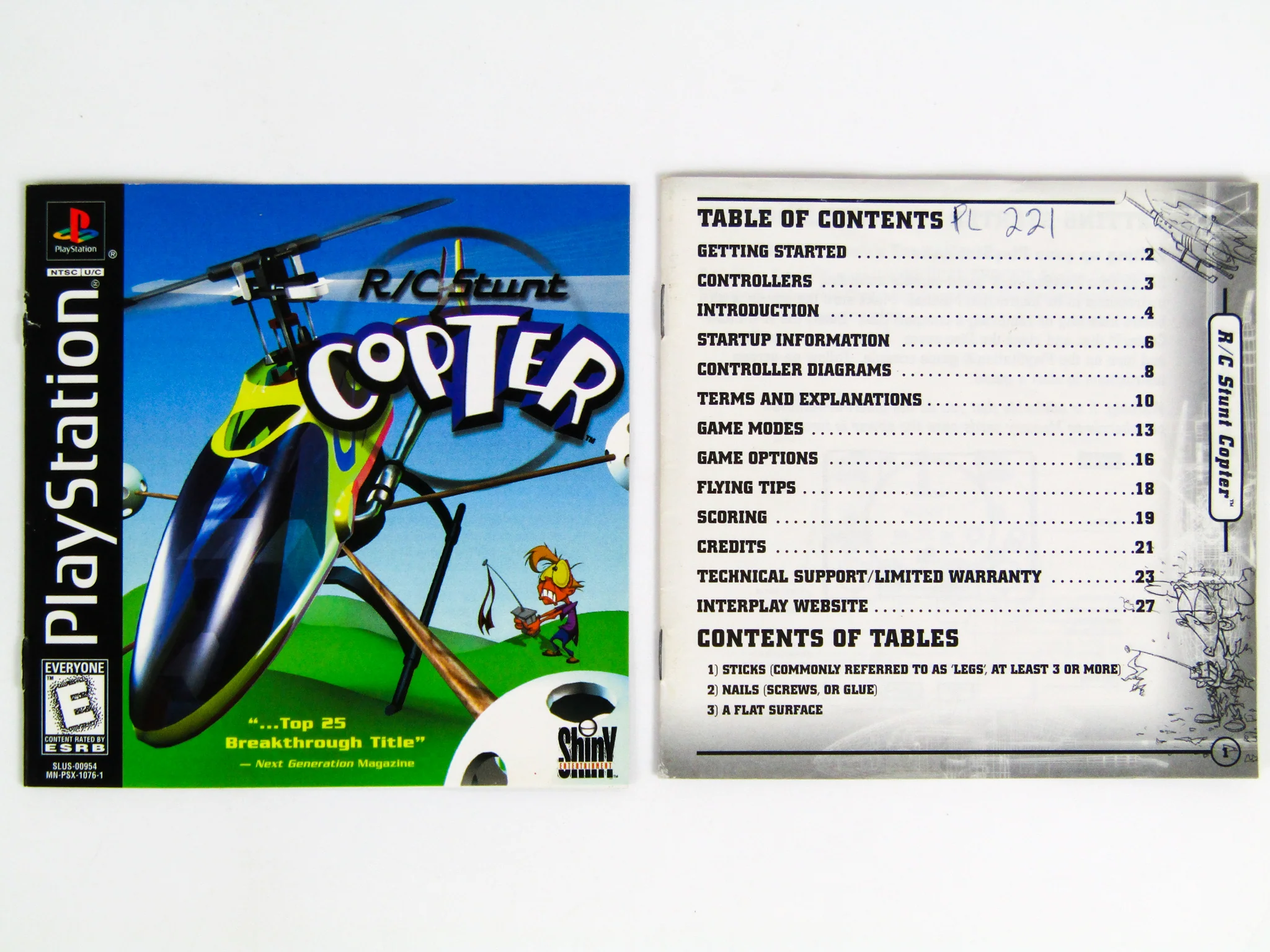 R/C Stunt Copter (PlayStation / PS1) - Image 6