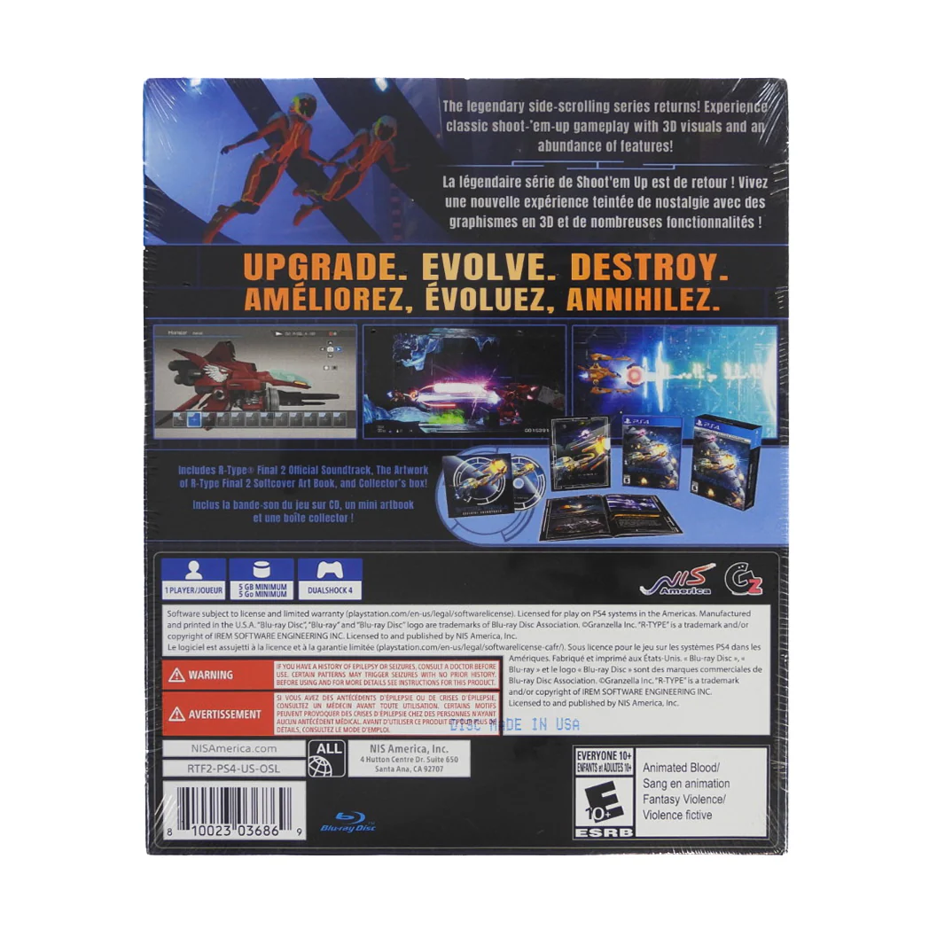 R-Type Final 2 [Inaugural Flight Edition] (PlayStation 4 / PS4) - Image 2