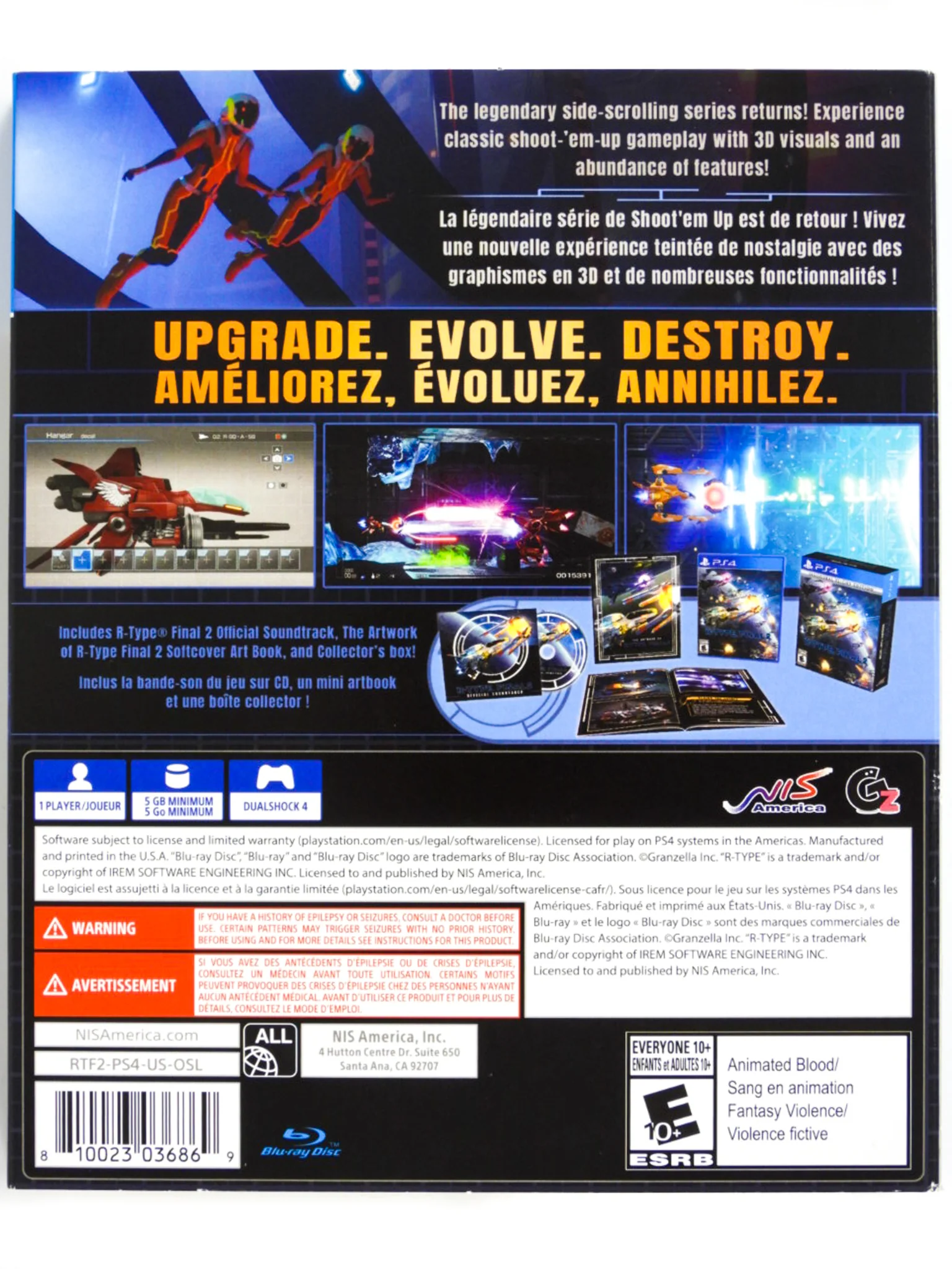 R-Type Final 2 [Inaugural Flight Edition] (PlayStation 4 / PS4) - Image 2