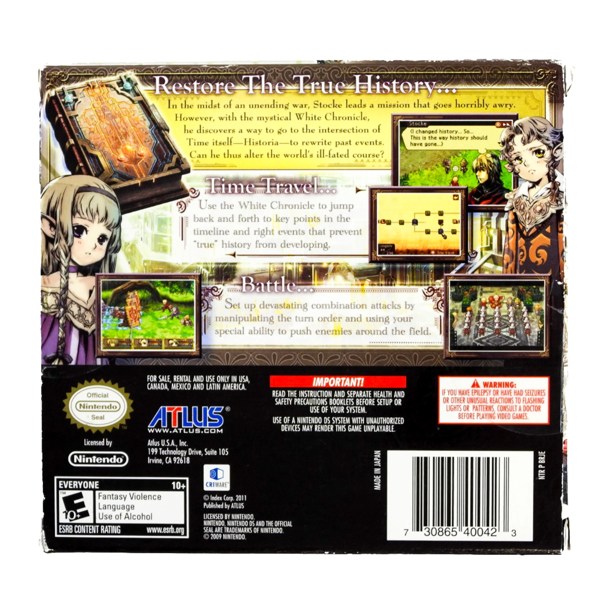 Radiant Historia [Soundtrack Bundle] (Nintendo DS) - Image 2