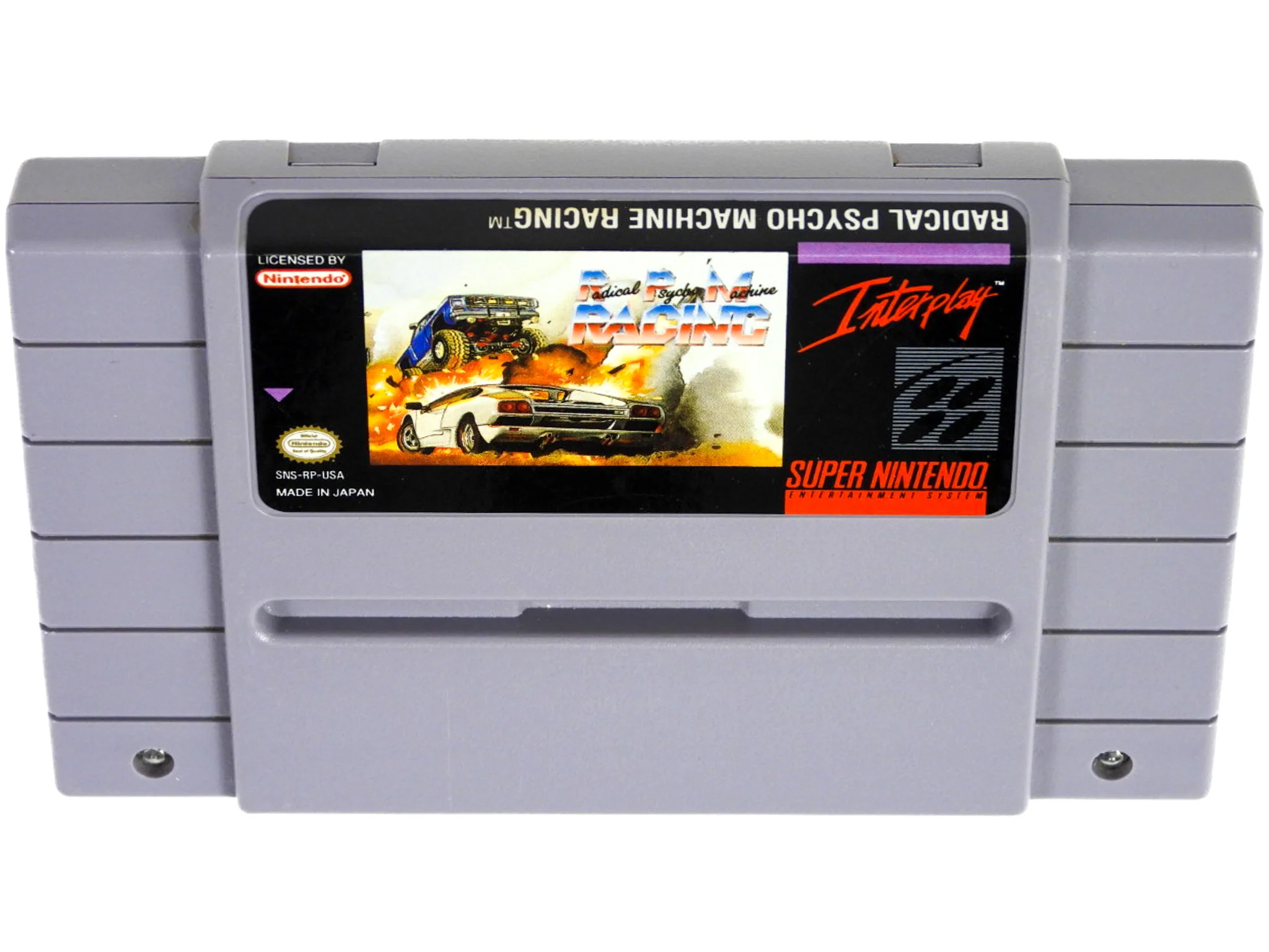Radical Psycho Machine RPM Racing (Super Nintendo / SNES) - Image 3