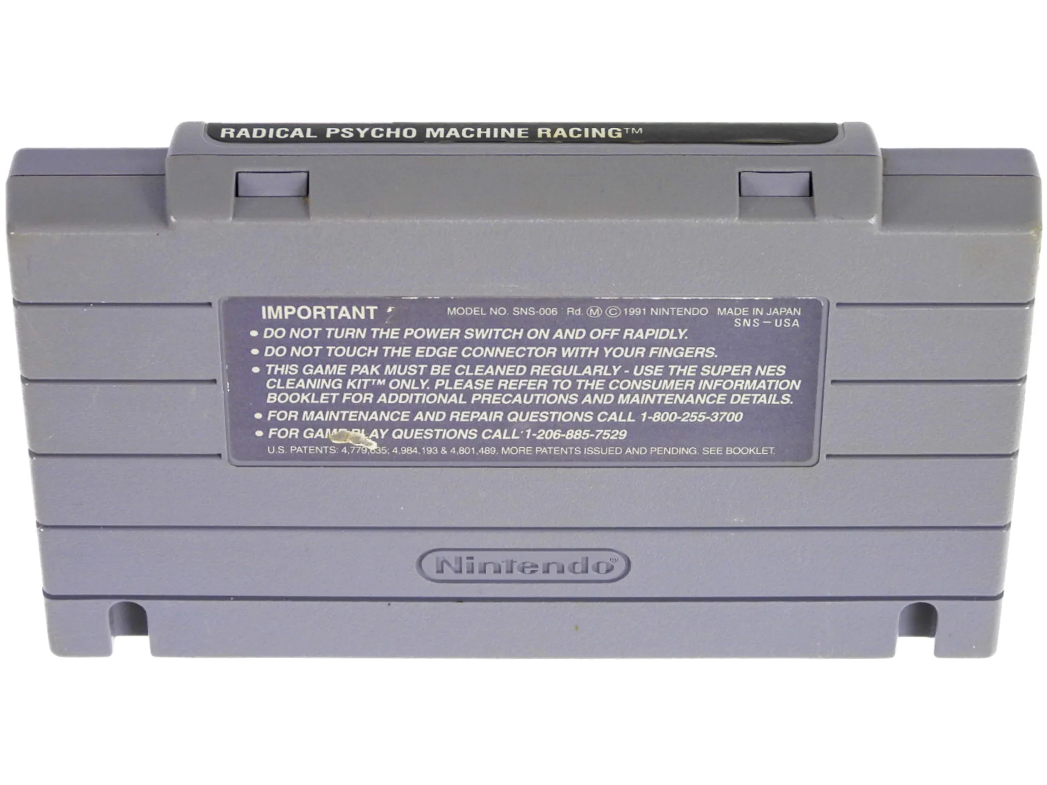 Radical Psycho Machine RPM Racing (Super Nintendo / SNES) - Image 4