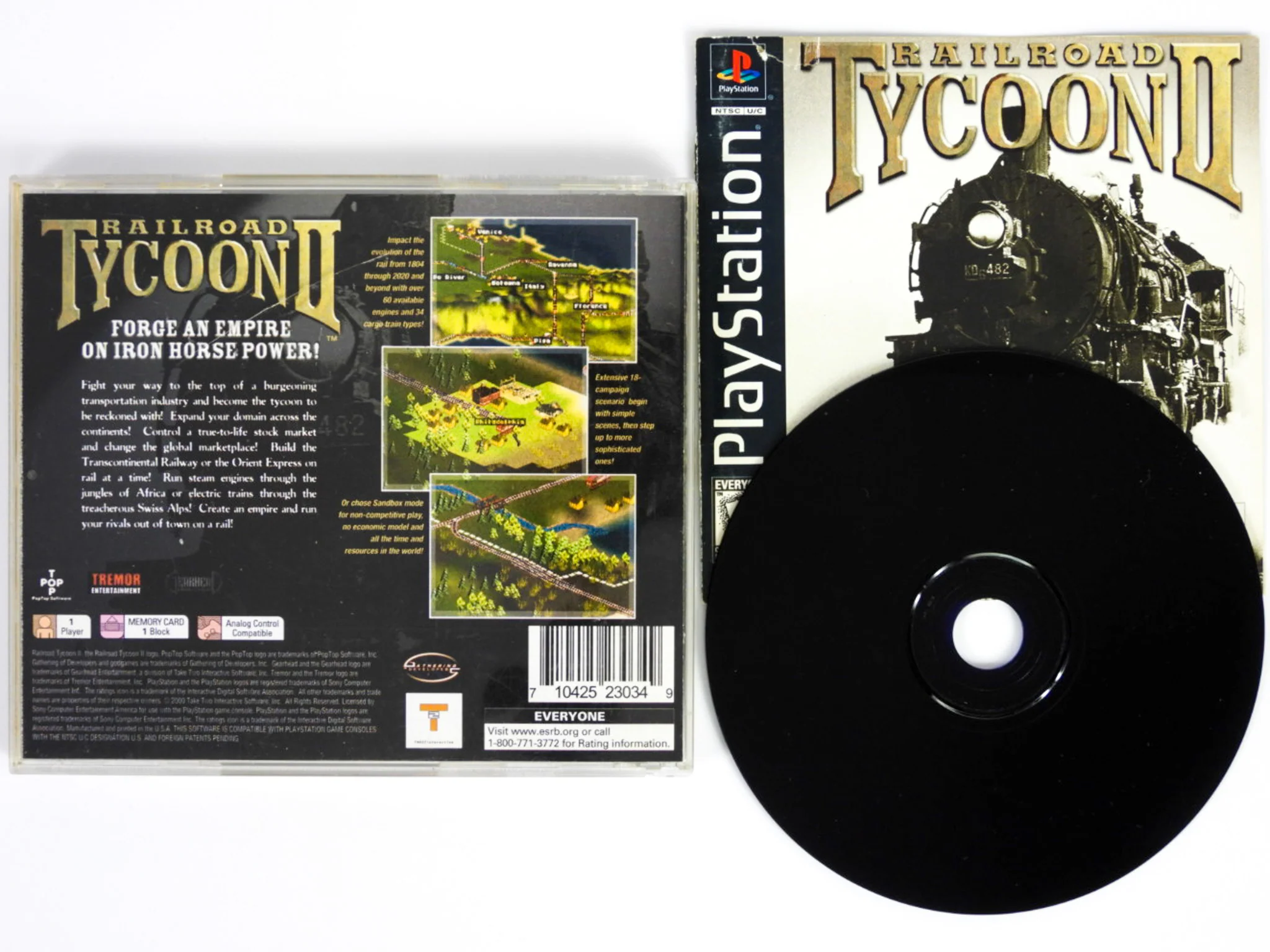Railroad Tycoon II (PlayStation / PS1) - Image 4
