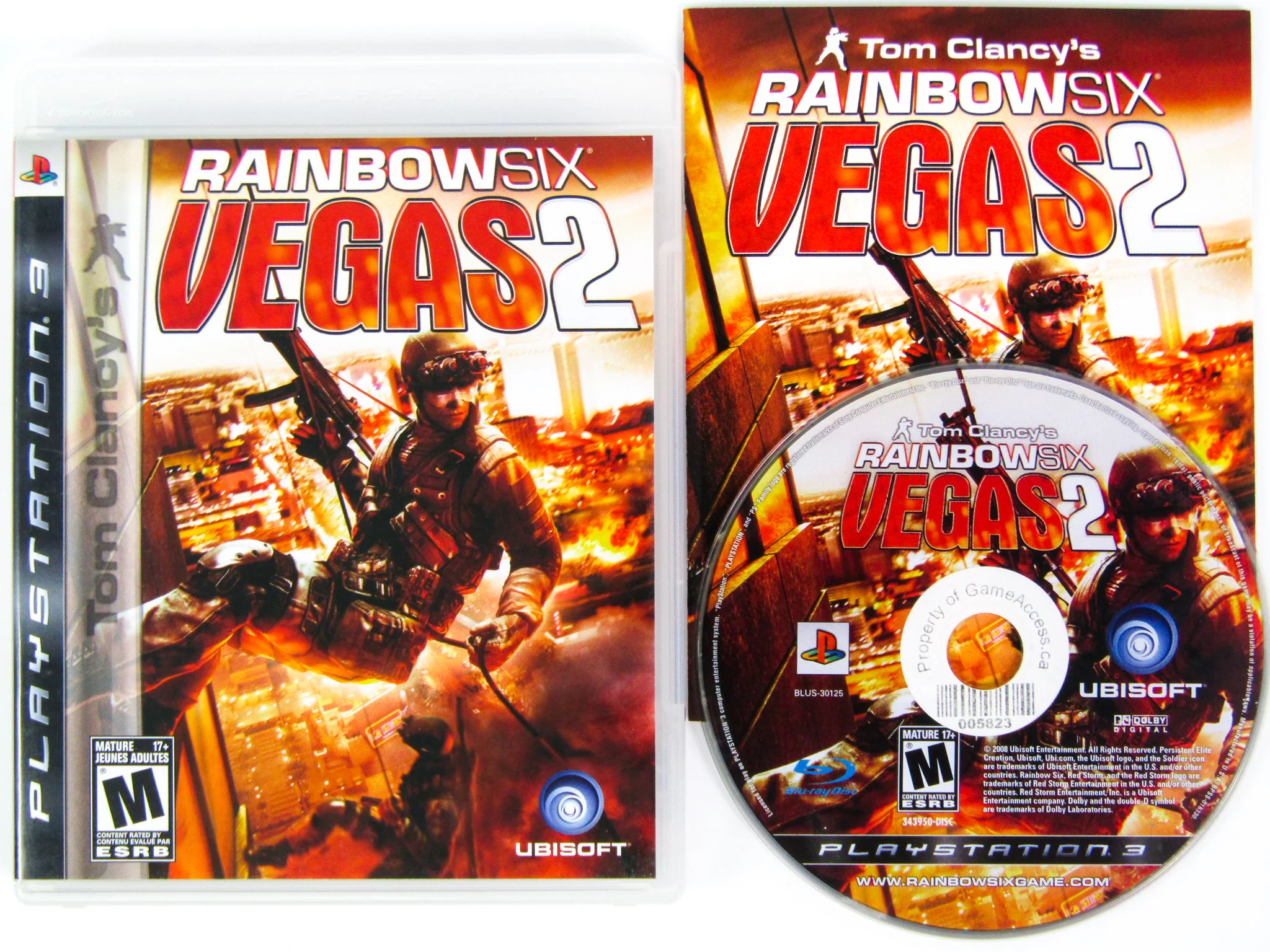 Rainbow Six Vegas 2 (PlayStation 3 / PS3) - Image 2