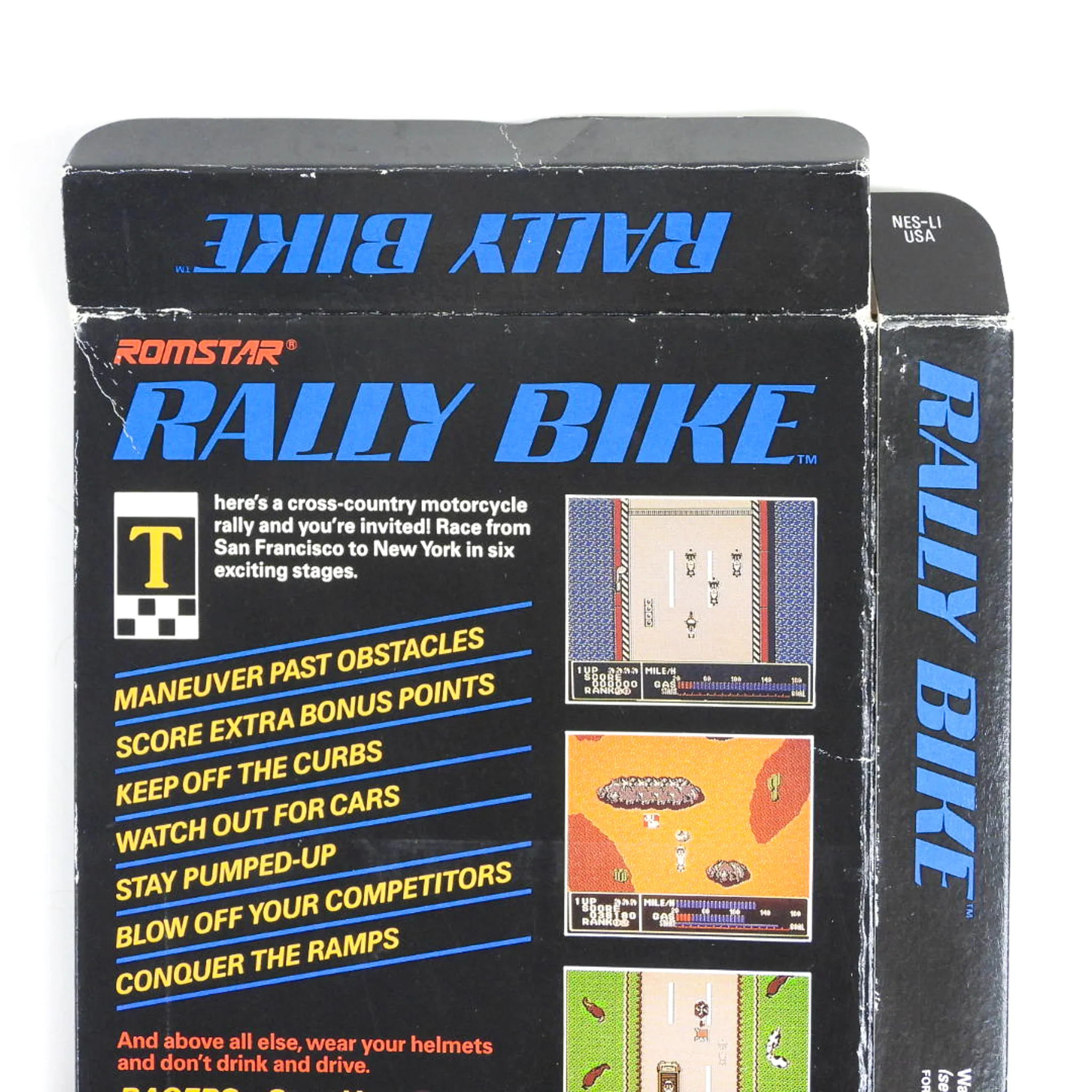 Rally Bike [Box] (Nintendo / NES) - Image 4