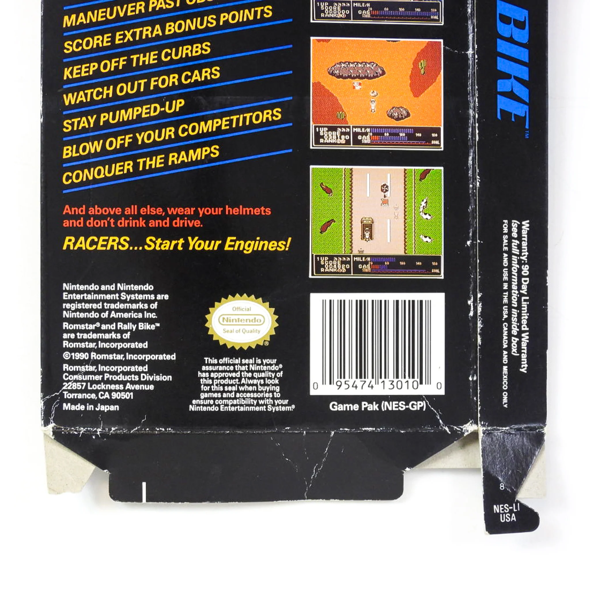 Rally Bike [Box] (Nintendo / NES) - Image 5