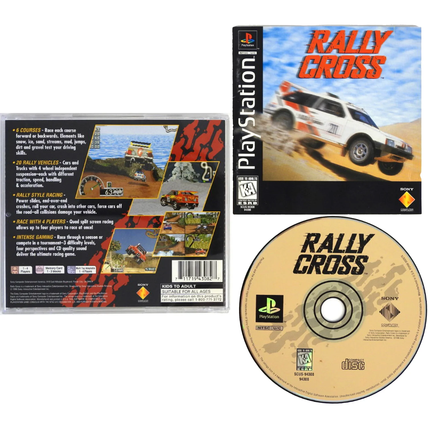 Rally Cross (PlayStation / PS1)