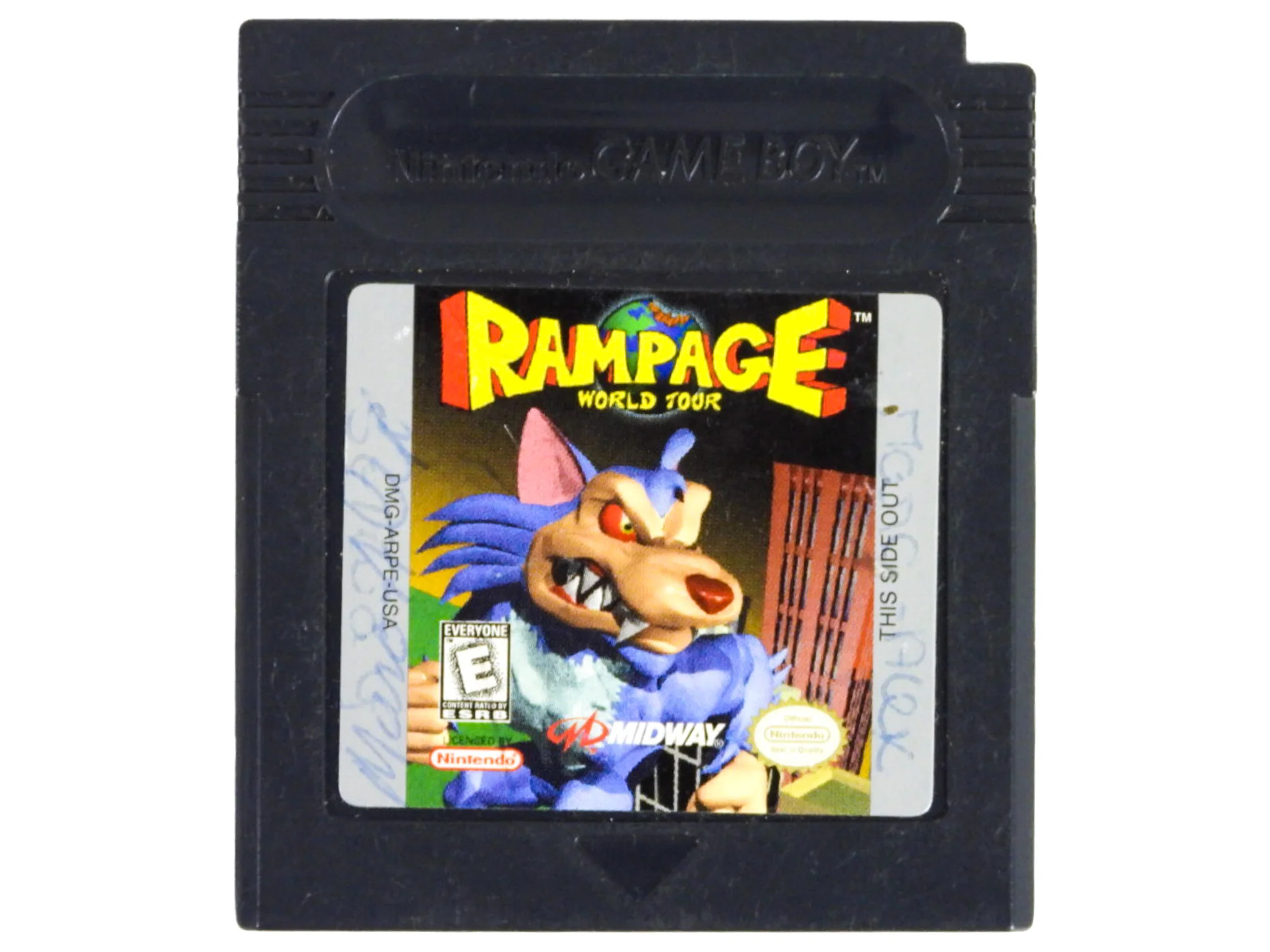 Rampage World Tour (Nintendo Game Boy Color / GBC) - Image 2