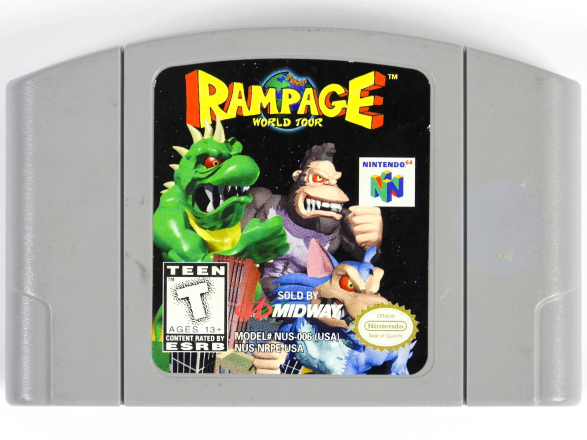 Rampage World Tour (Nintendo 64 / N64) - Image 3