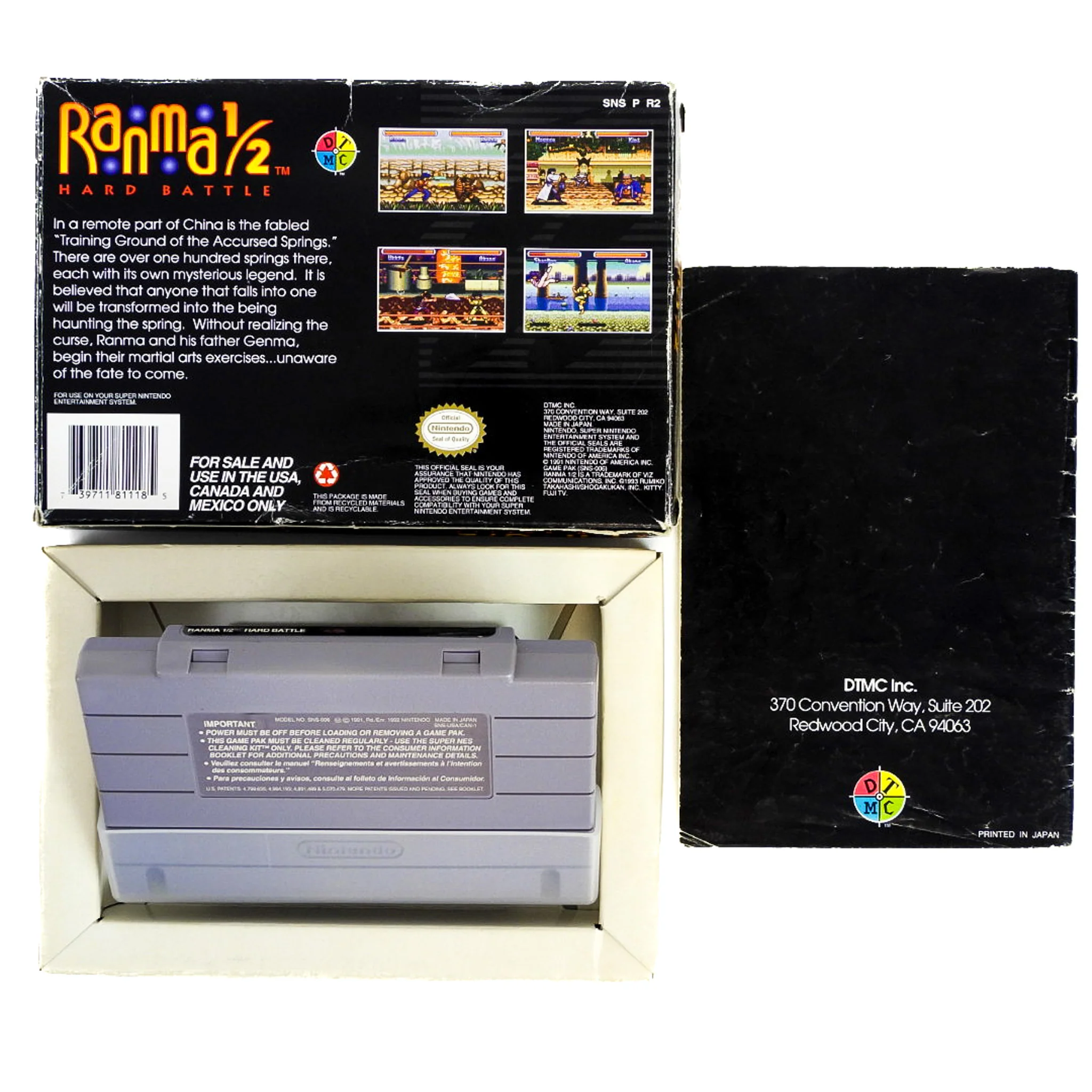 Ranma 1/2 Hard Battle (Super Nintendo / SNES) - Image 2