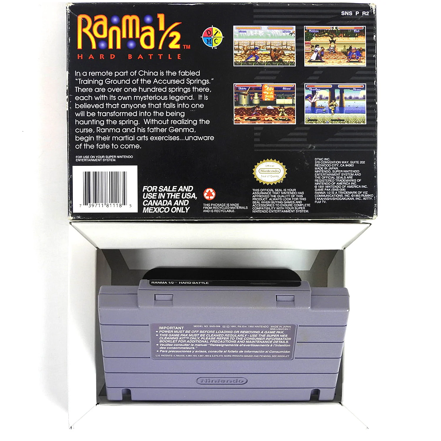 Ranma 1/2 Hard Battle (Super Nintendo / SNES) - Image 8
