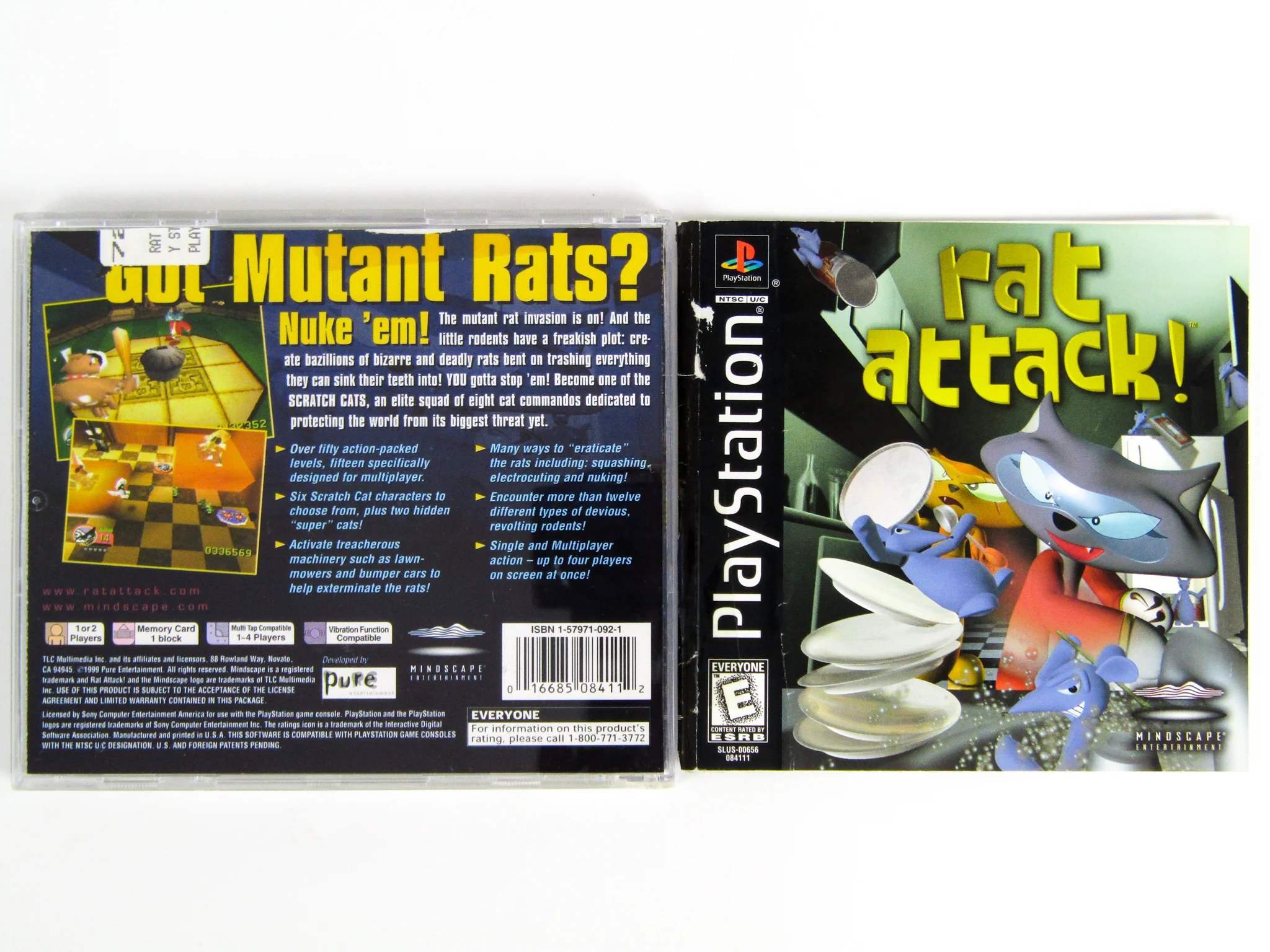 Rat Attack (PlayStation / PS1) - Image 2
