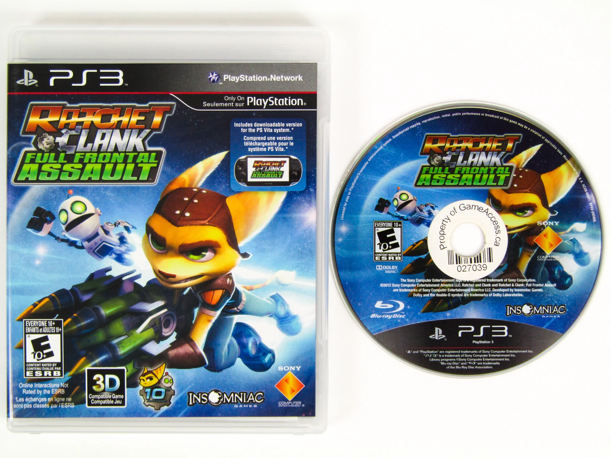 Ratchet & Clank: Full Frontal Assault (PlayStation 3 / PS3) - Image 2