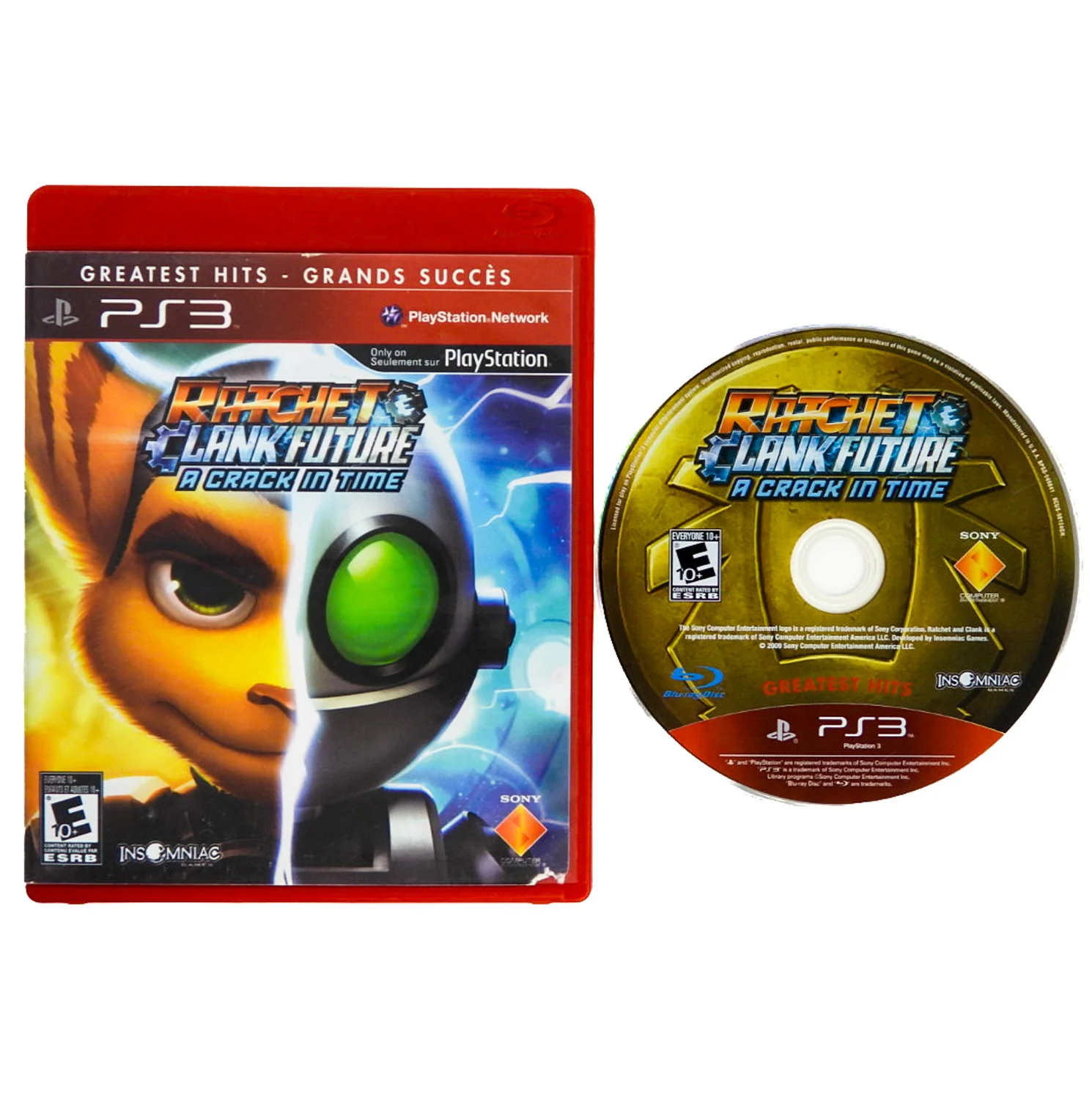 Ratchet & Clank Future: a Crack In Time [Greatest Hits] [Not for Resale] (PlayStation 3 / PS3) - Image 2