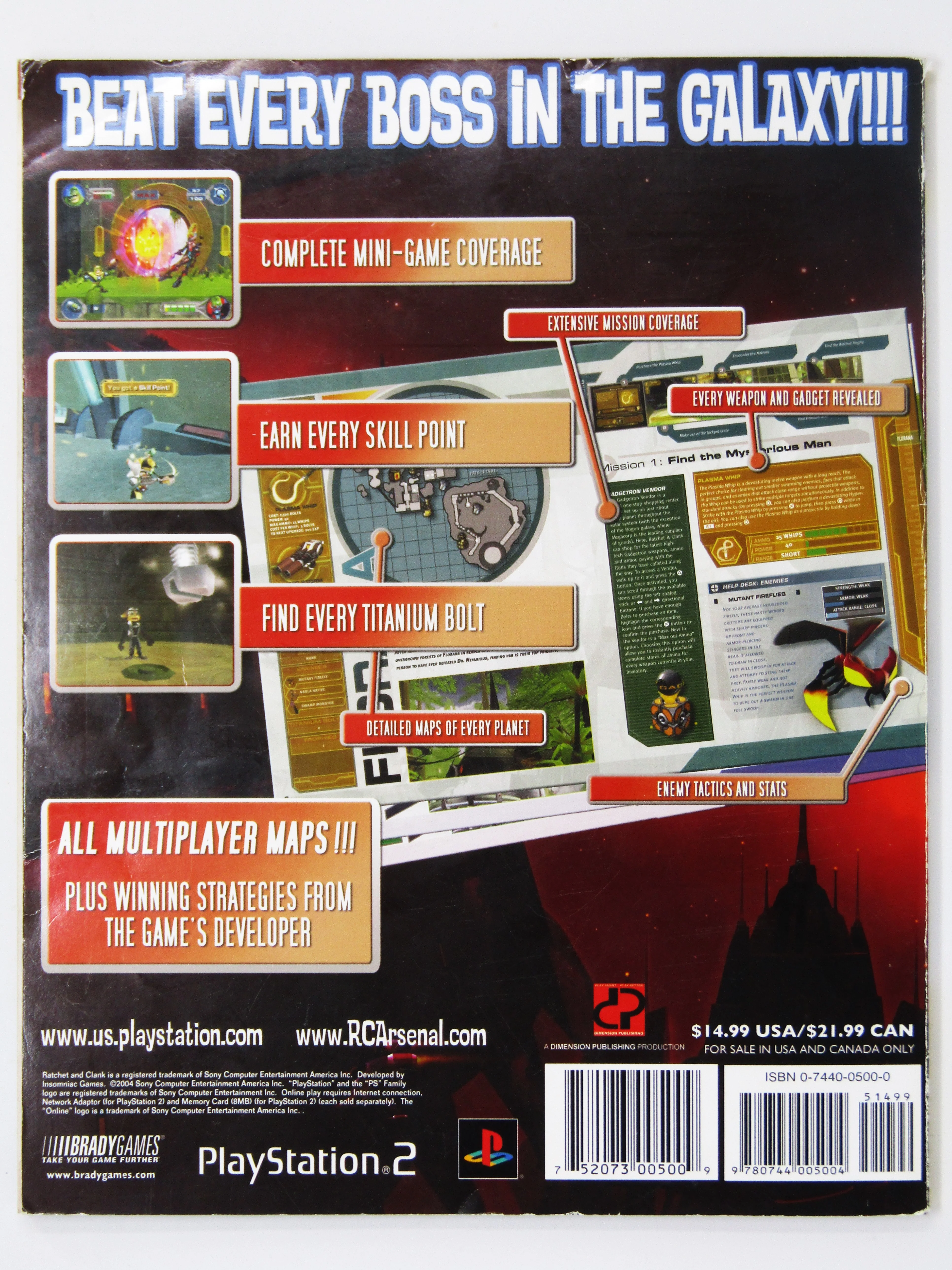 Ratchet & Clank: Up Your Arsenal [Brady Games] (Game Guide) - Image 2